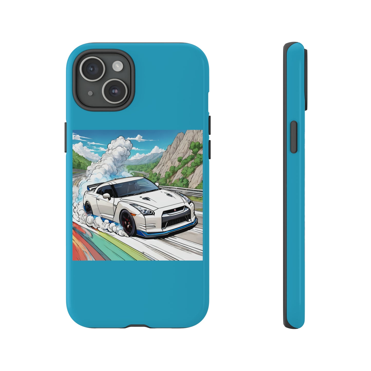 " Go, Go, Go Racing !!!!!!" Single Print Tough Cases