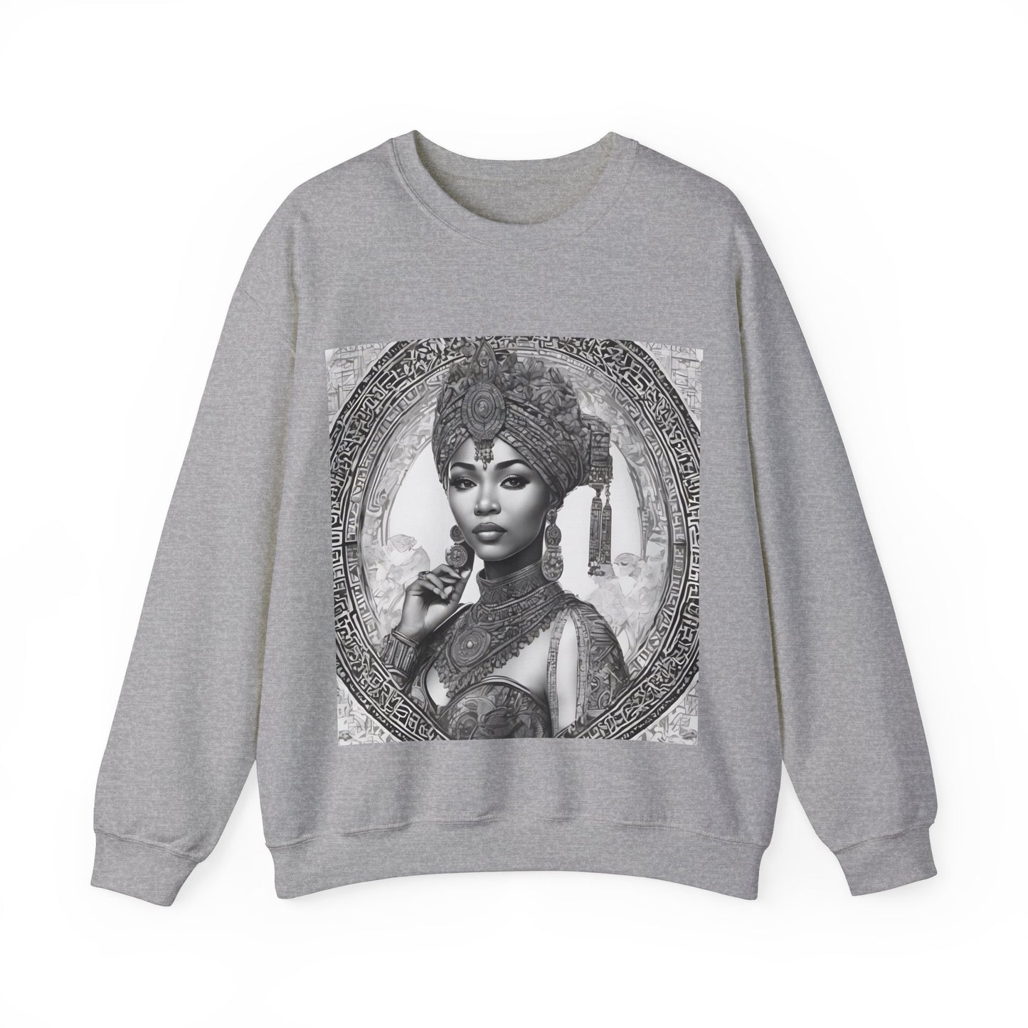 "Queen of Heritage" Unisex Heavy Blend™ Crewneck Sweatshirt