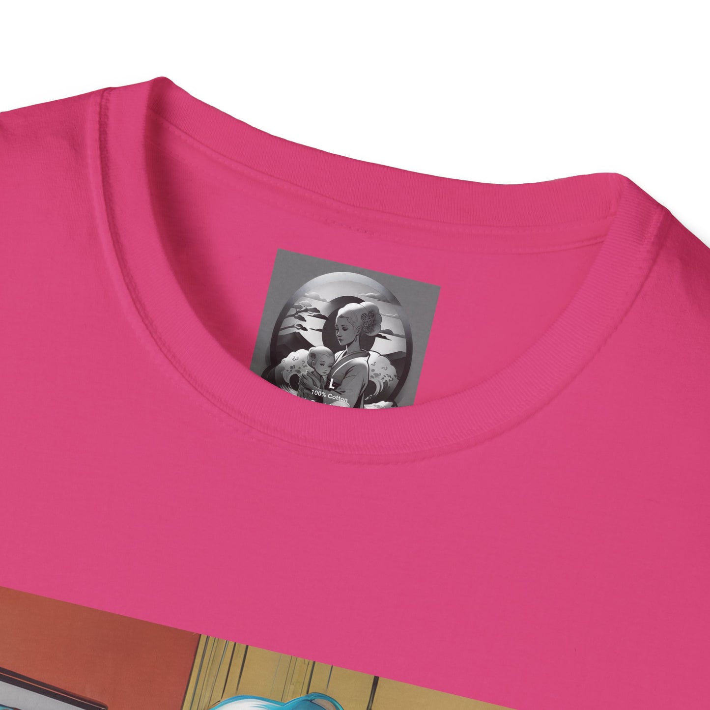 "Warhol: the abstract legend" Single Print Unisex Softstyle T-Shirt