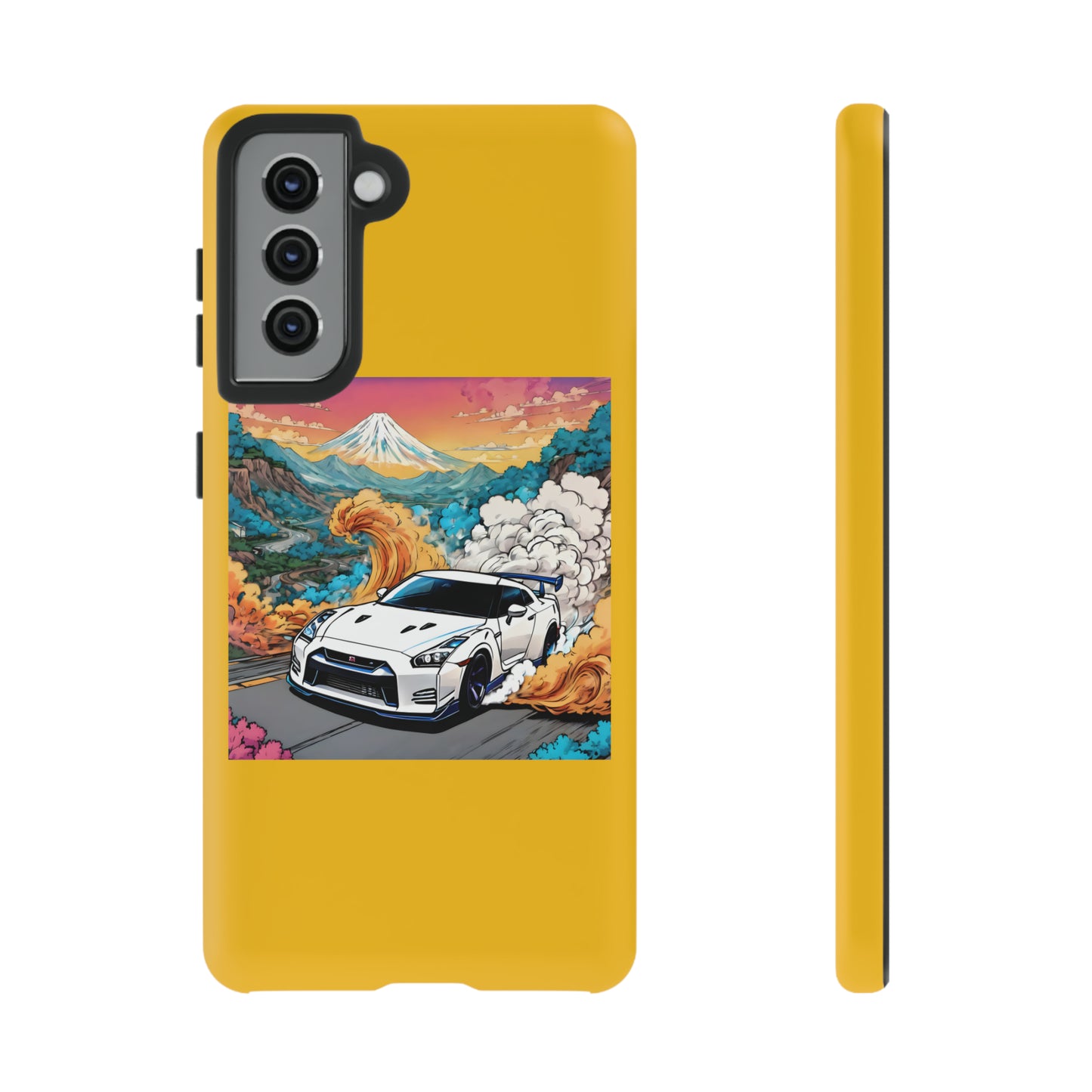 " Go, Go, Go Racing !!!!!!" Single Print Tough Cases