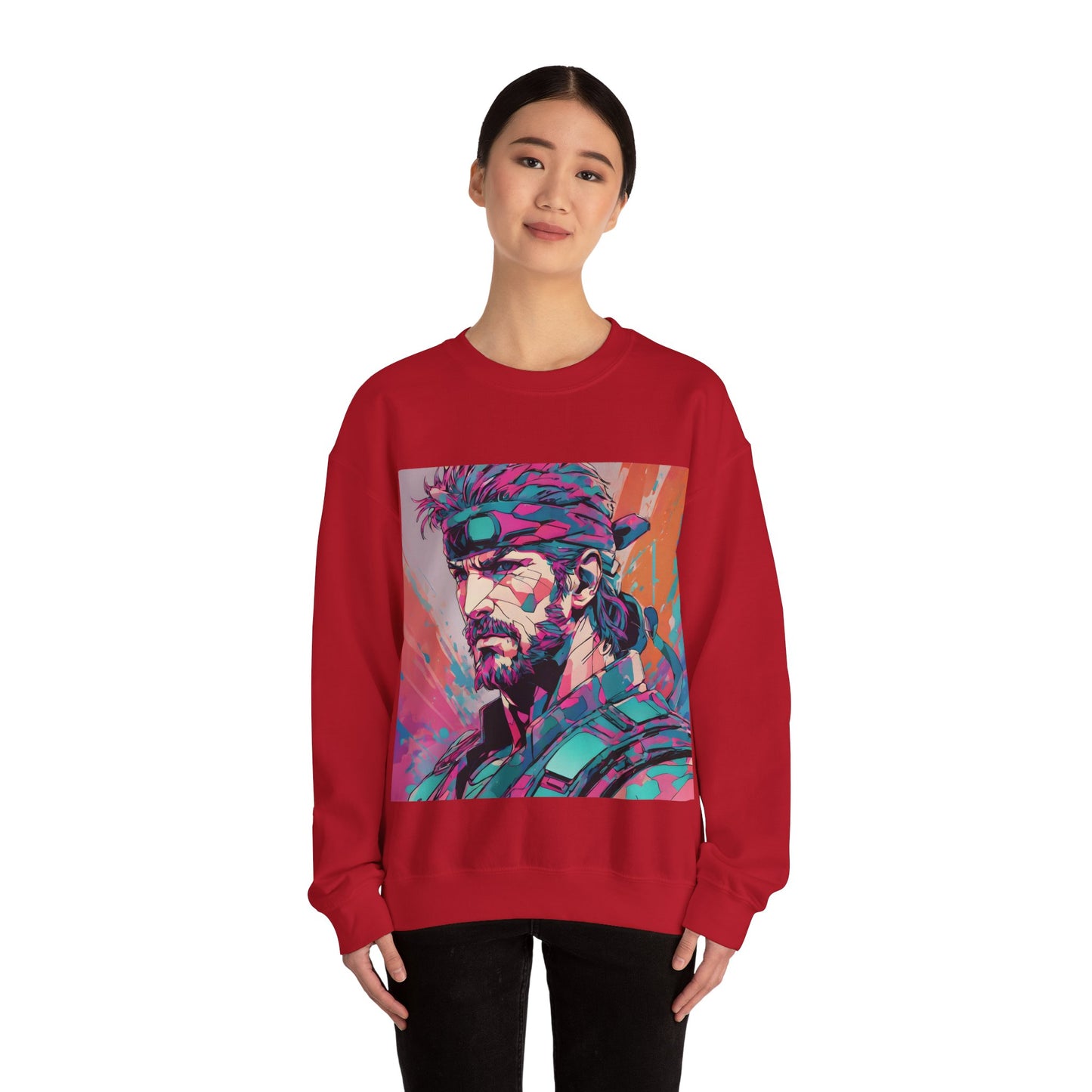 "Snake Eater" Single Print Unisex Heavy Blend™ Crewneck Sweatshirt