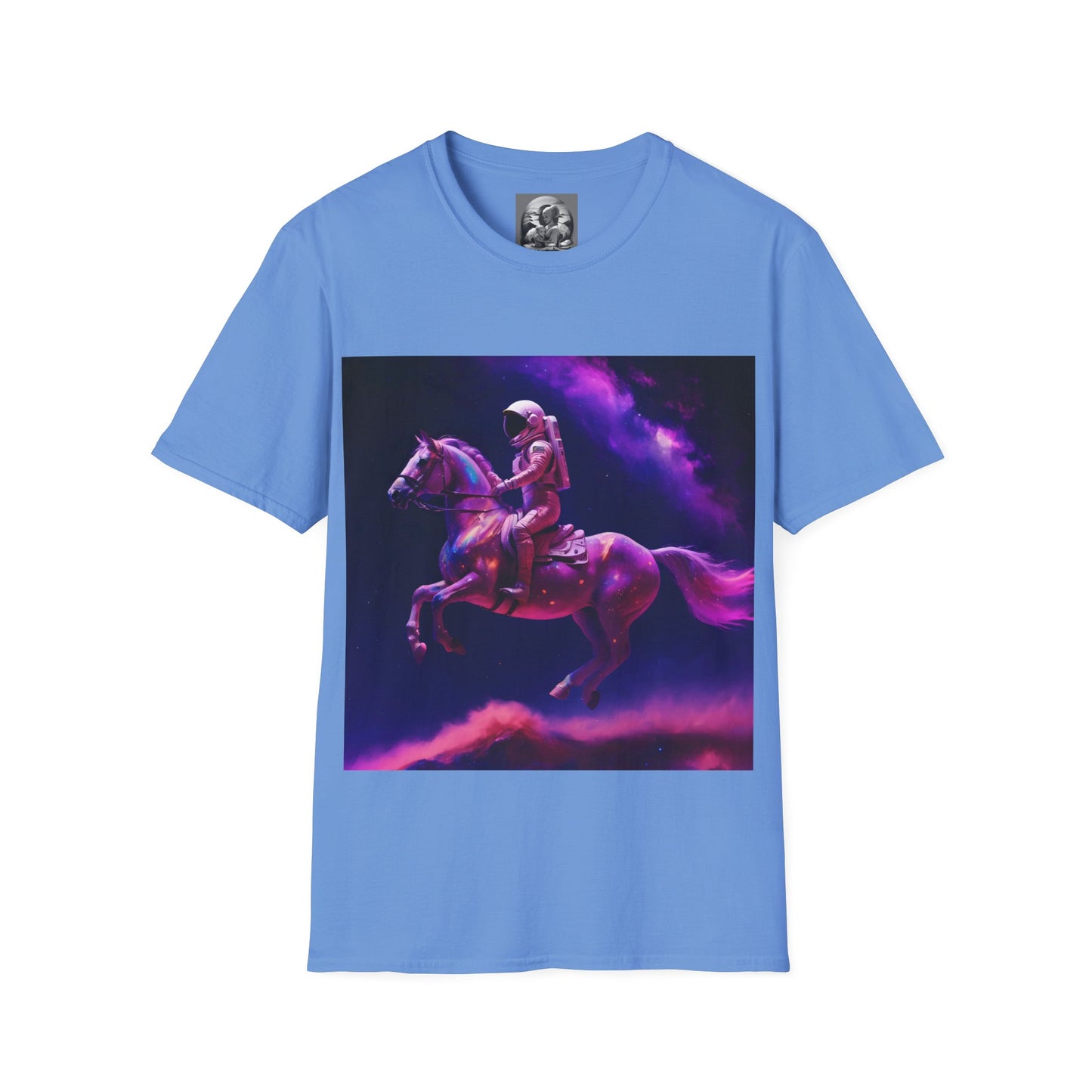 "Goodnight space cowboy" Single Print Unisex Softstyle T-Shirt