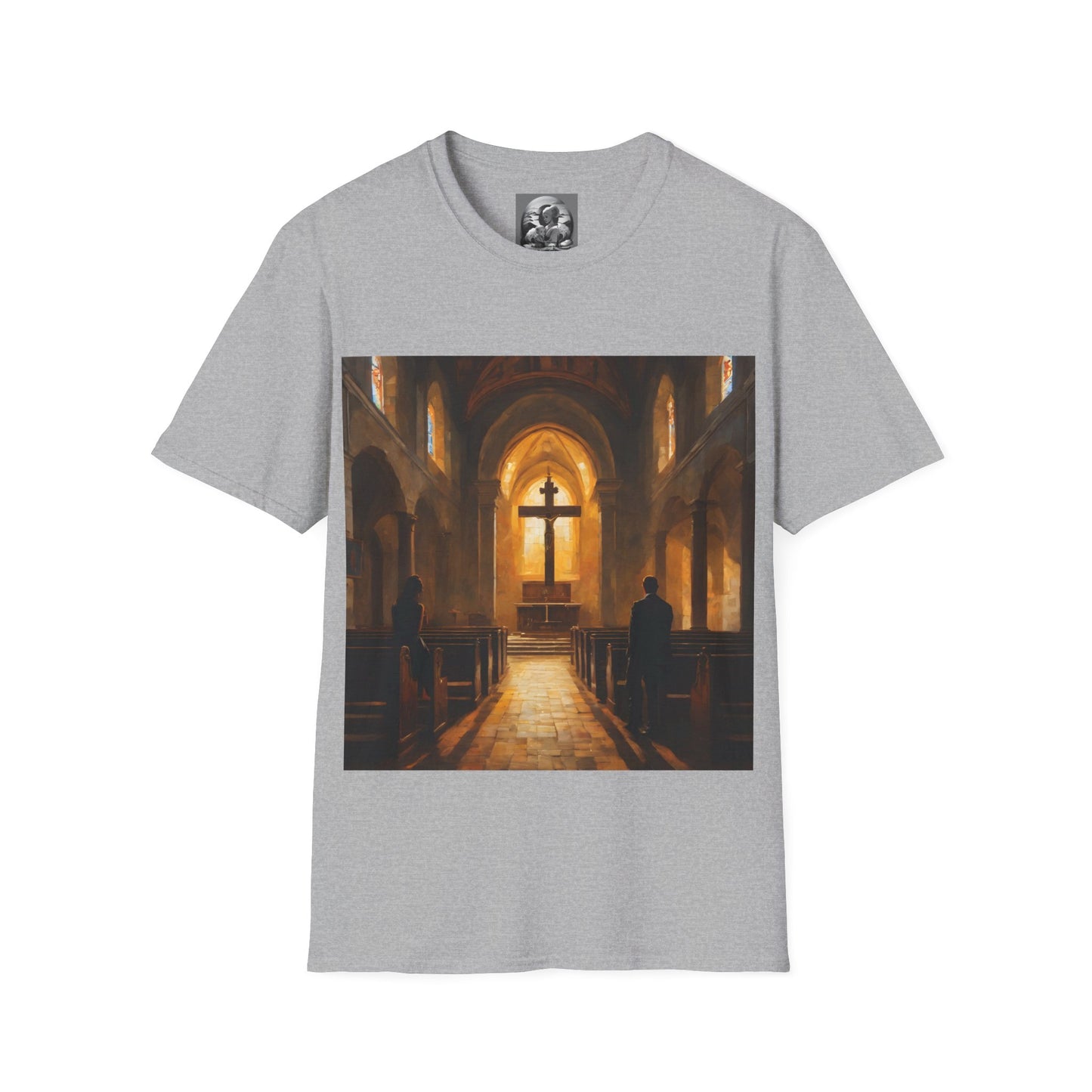 "In God we trust" Single Print Unisex Softstyle T-Shirt