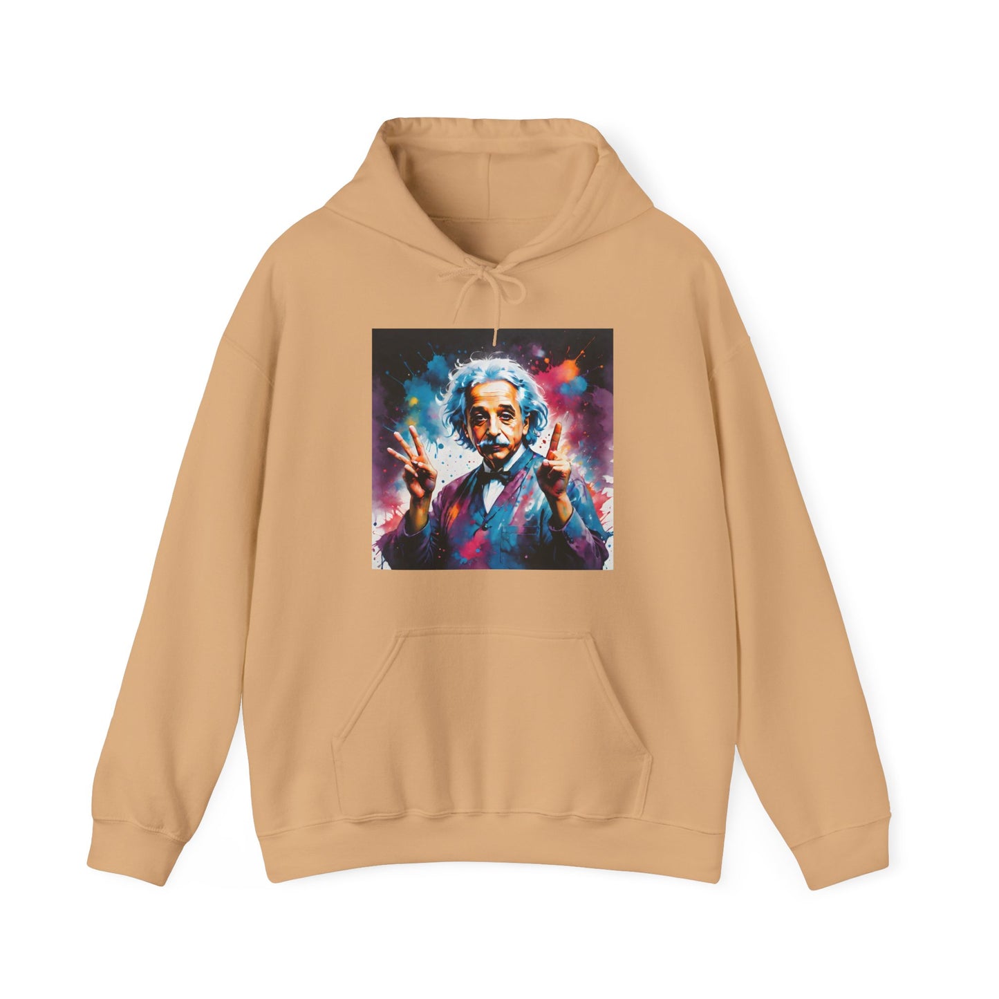 "Theory of everything" Single Print Unisex Heavy Blend™ Hooded Sweatshirt