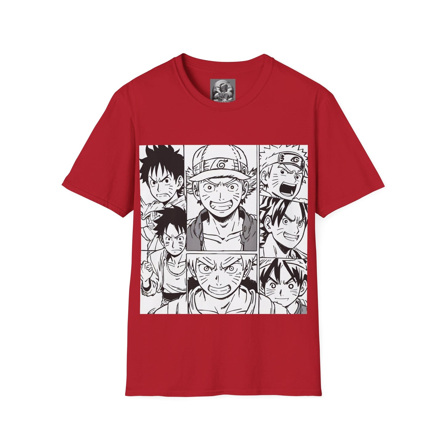 "Shonen Allstars" Single Print Unisex Softstyle T-Shirt