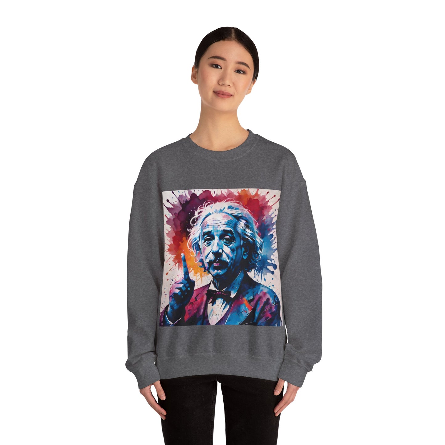 "The theory of everything" Single Print Unisex Heavy Blend™ Crewneck Sweatshirt