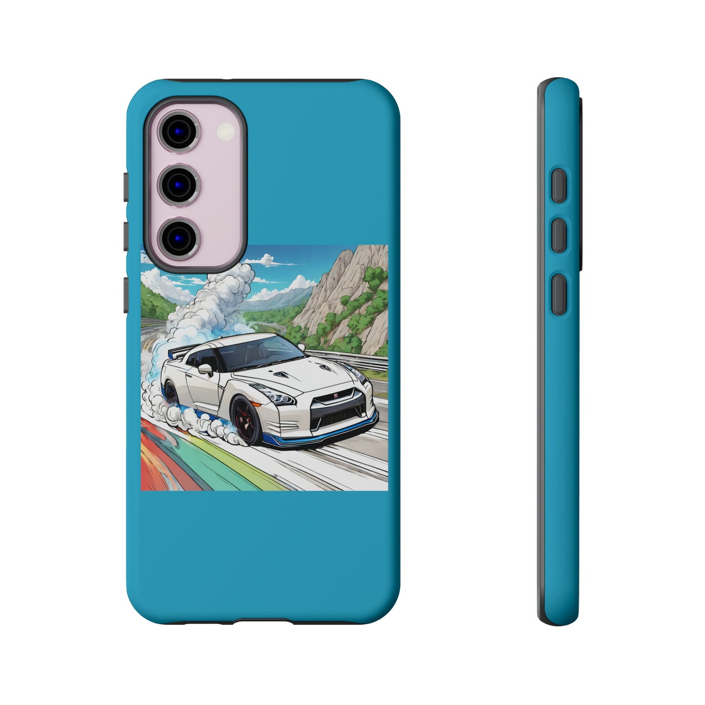 " Go, Go, Go Racing !!!!!!" Single Print Tough Cases