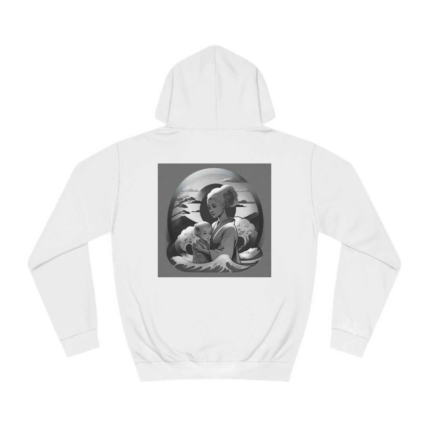 "Princess x Queen" Double Print Unisex College Hoodie