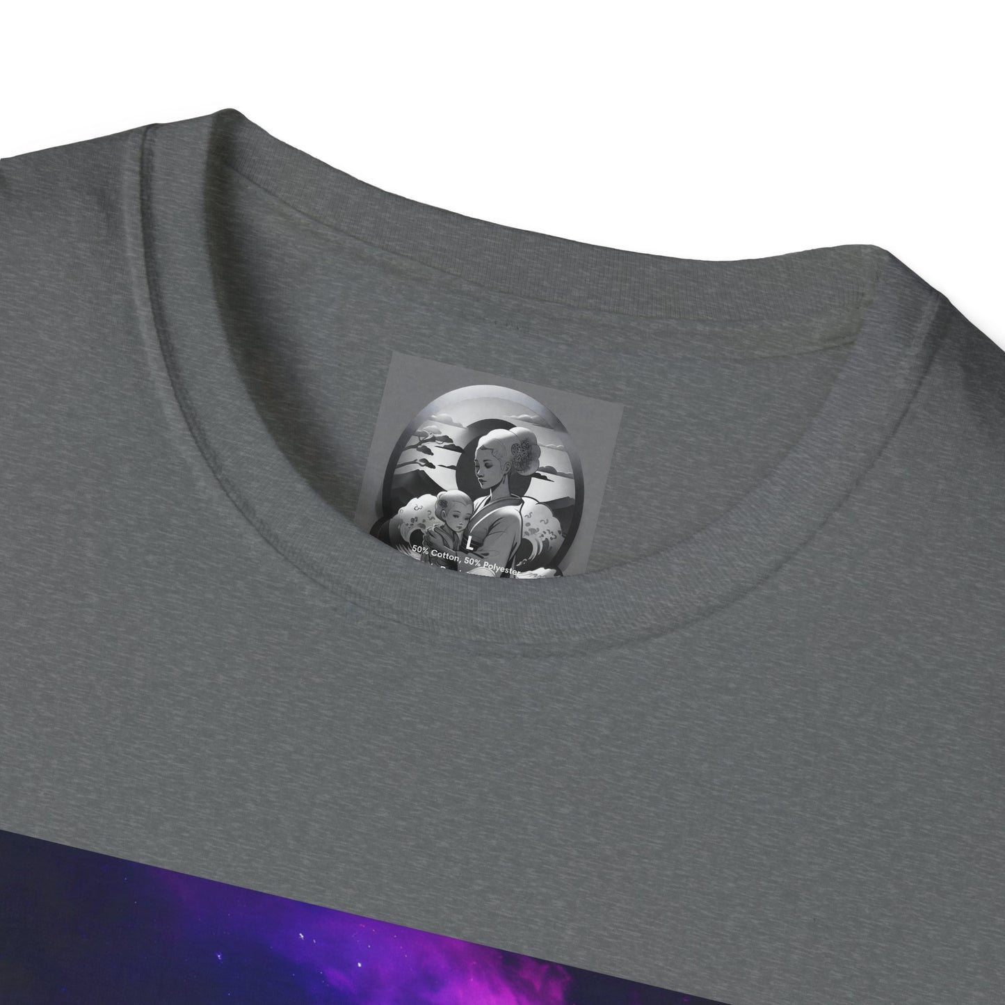 "Goodnight space cowboy" Single Print Unisex Softstyle T-Shirt