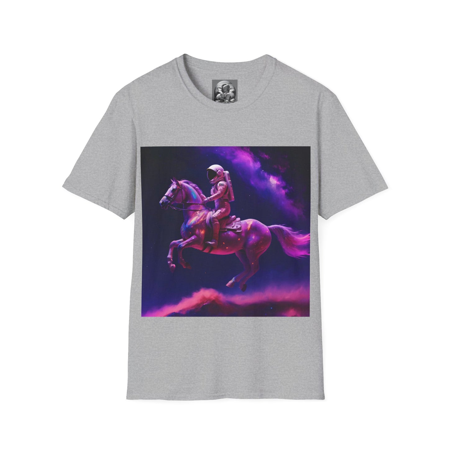 "Goodnight space cowboy" Single Print Unisex Softstyle T-Shirt