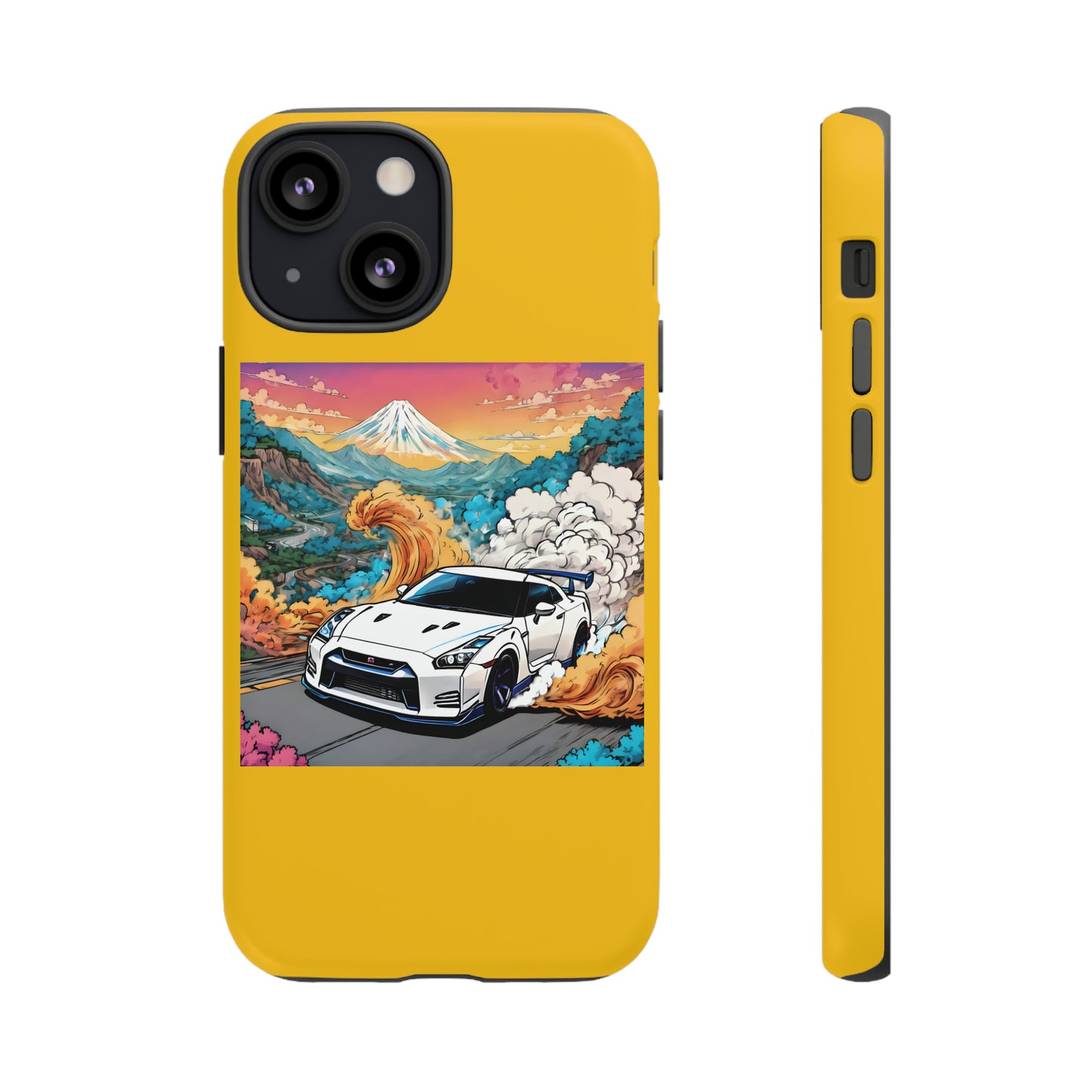 " Go, Go, Go Racing !!!!!!" Single Print Tough Cases