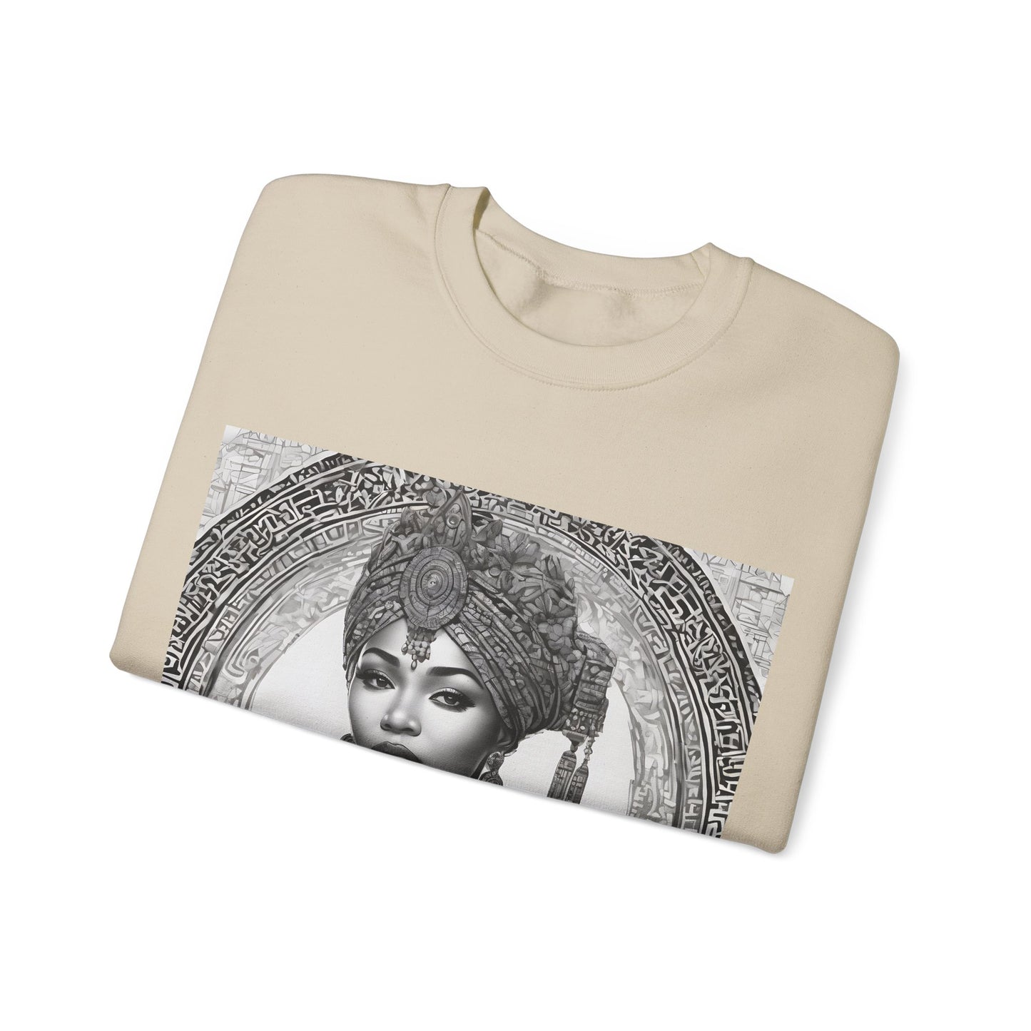 "Queen of Heritage" Unisex Heavy Blend™ Crewneck Sweatshirt