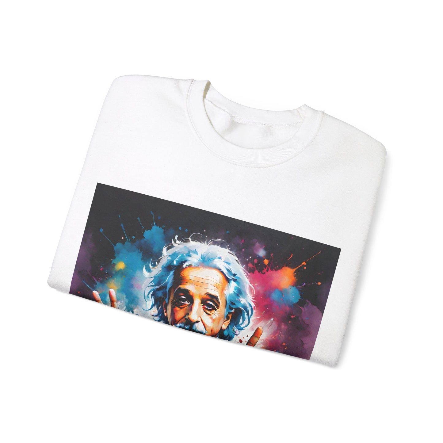 "The theory of everything" Single Print Unisex Heavy Blend™ Crewneck Sweatshirt