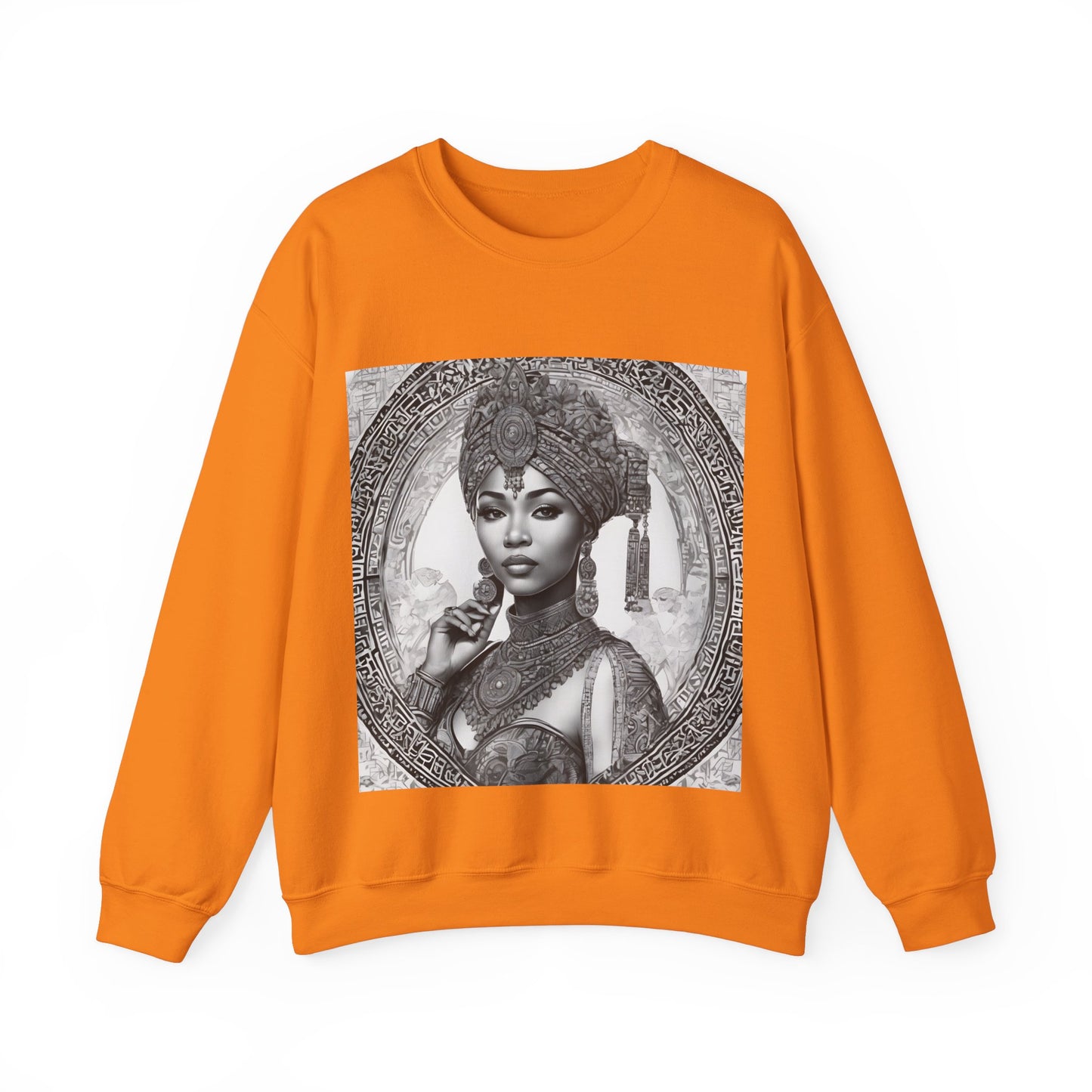 "Queen of Heritage" Unisex Heavy Blend™ Crewneck Sweatshirt