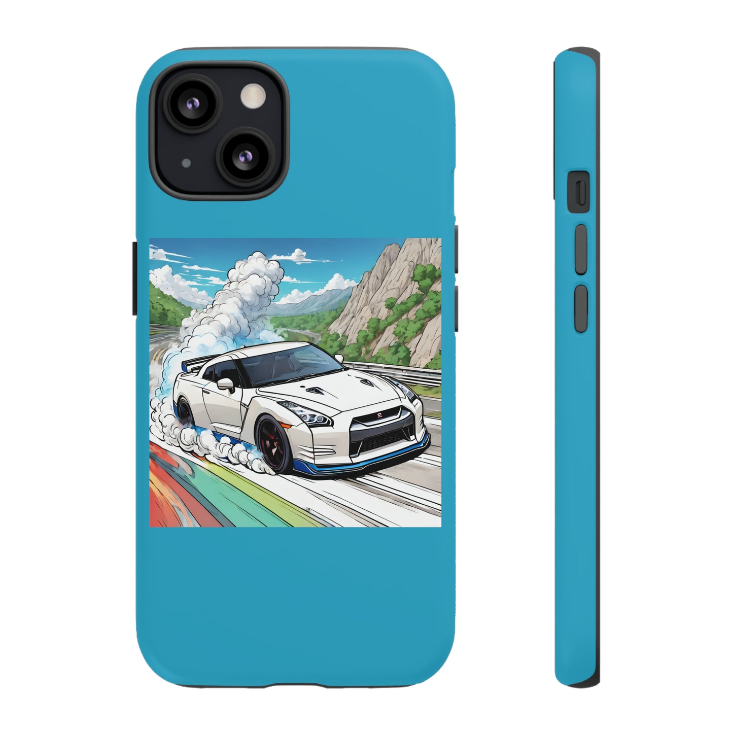 " Go, Go, Go Racing !!!!!!" Single Print Tough Cases