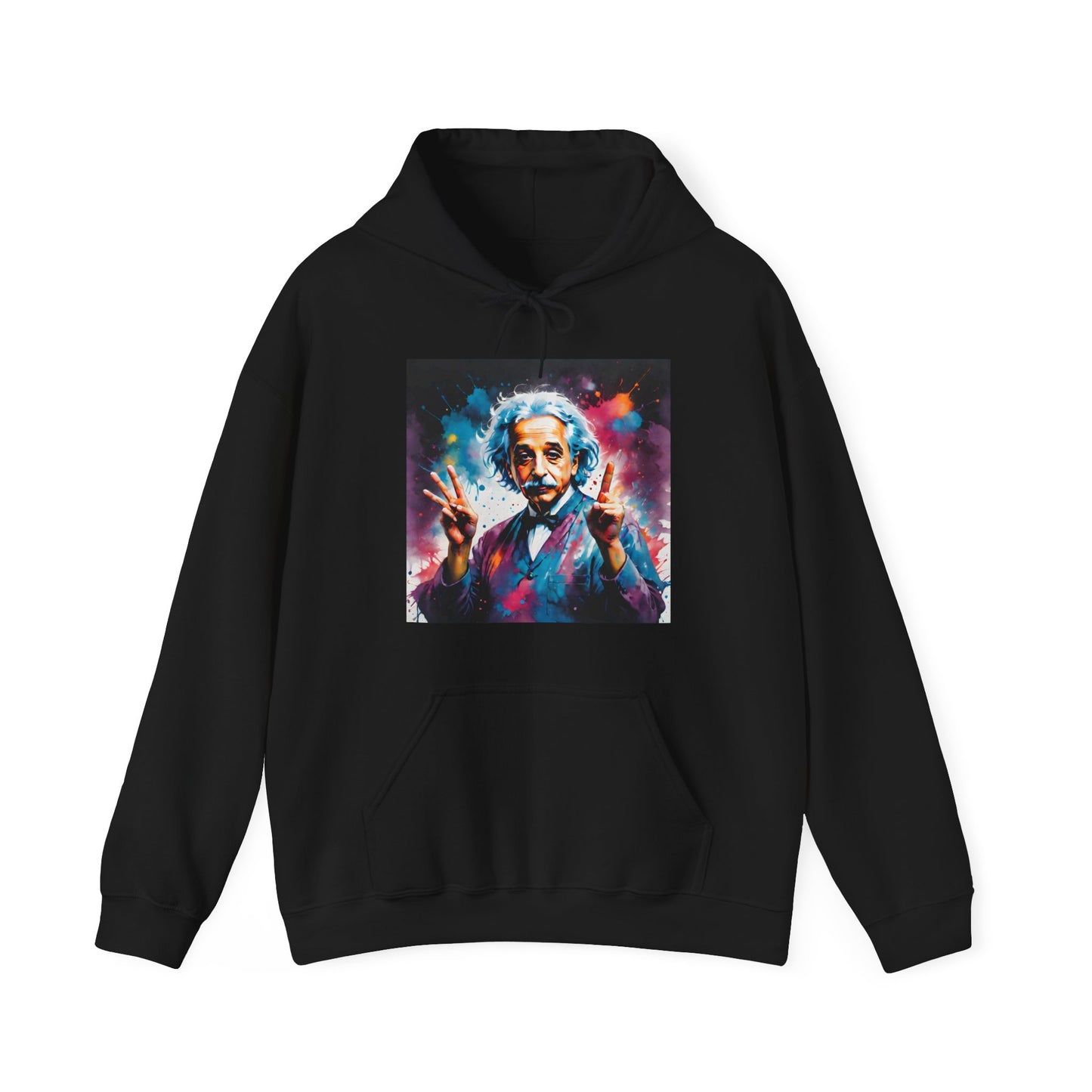 "Theory of everything" Single Print Unisex Heavy Blend™ Hooded Sweatshirt