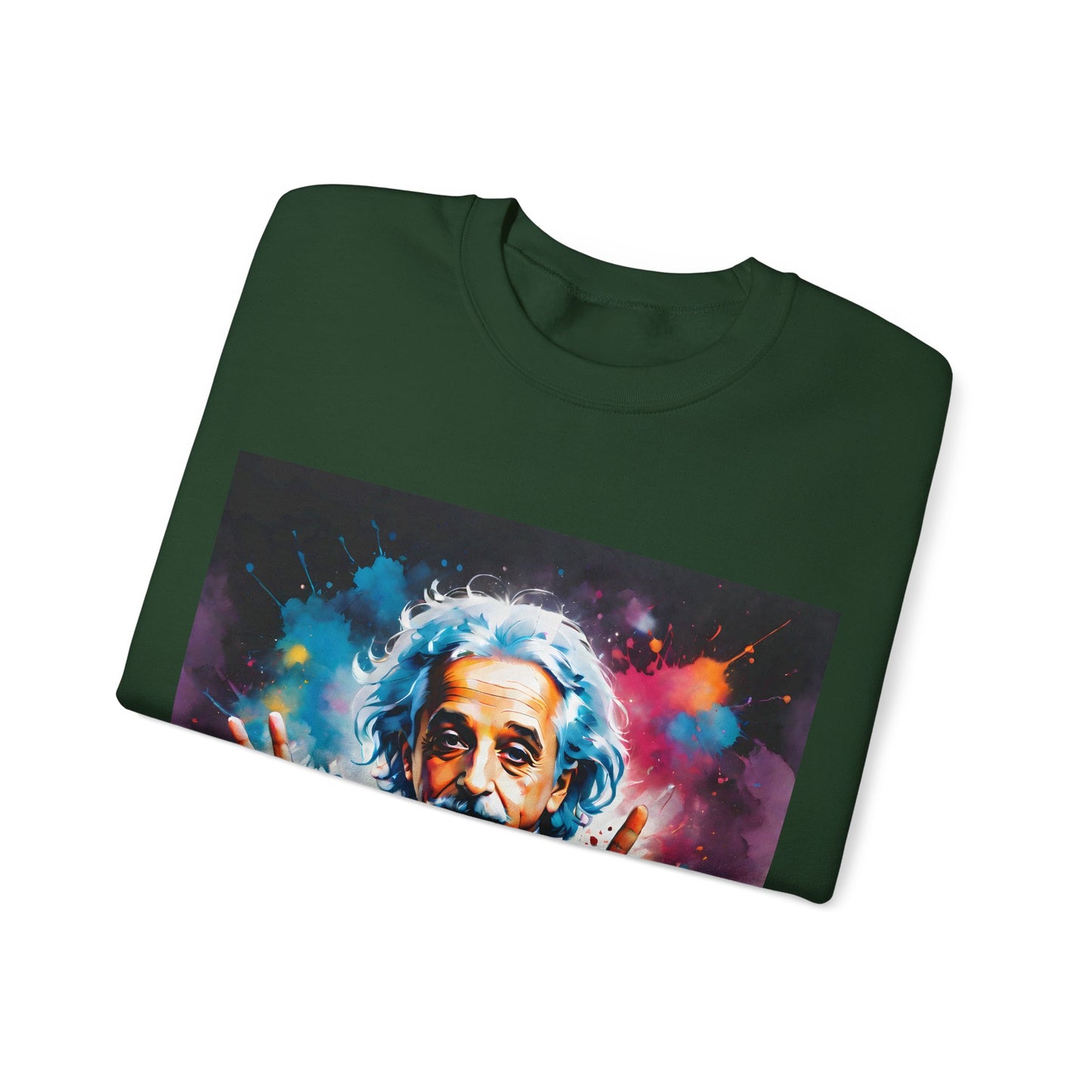 "The theory of everything" Single Print Unisex Heavy Blend™ Crewneck Sweatshirt