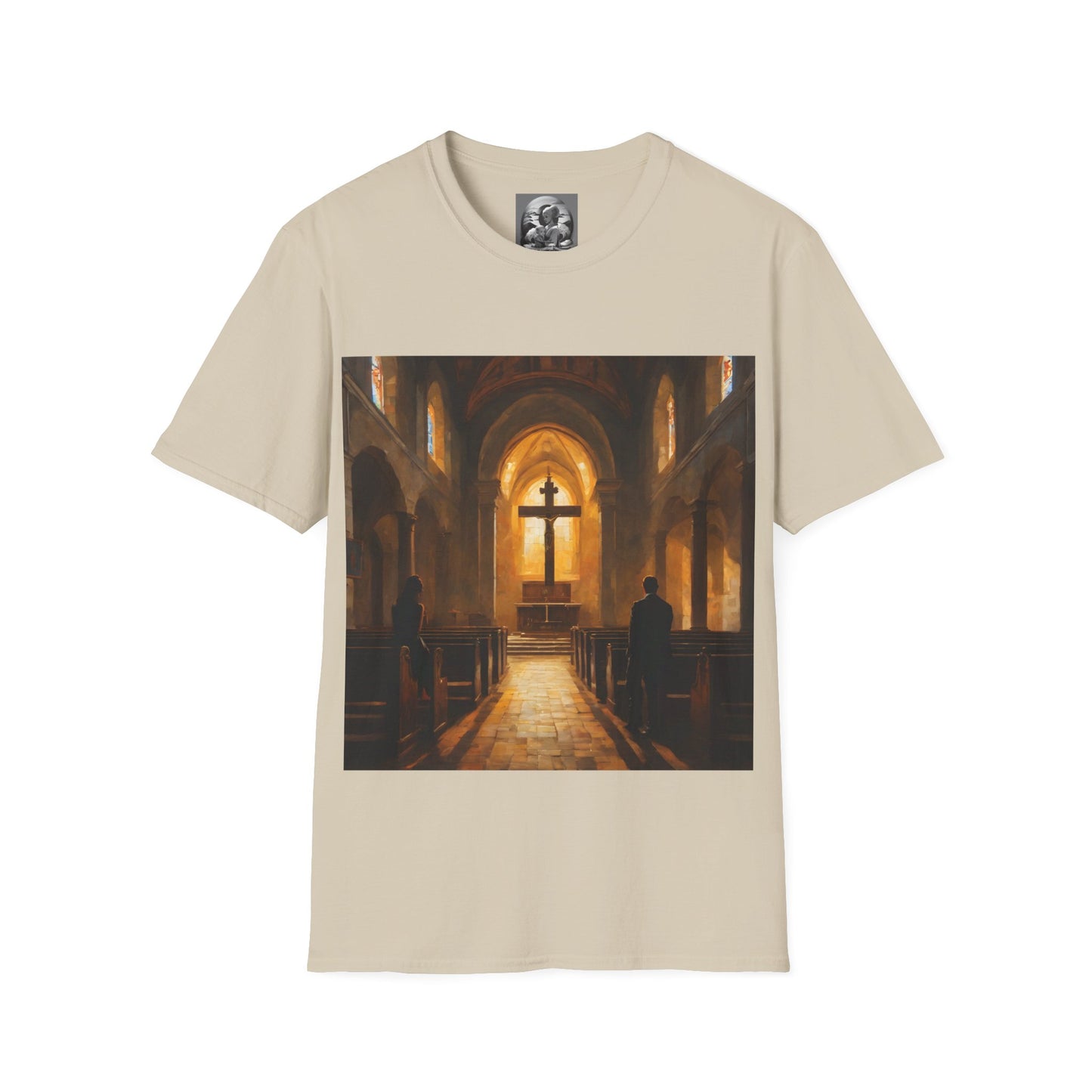 "In God we trust" Single Print Unisex Softstyle T-Shirt