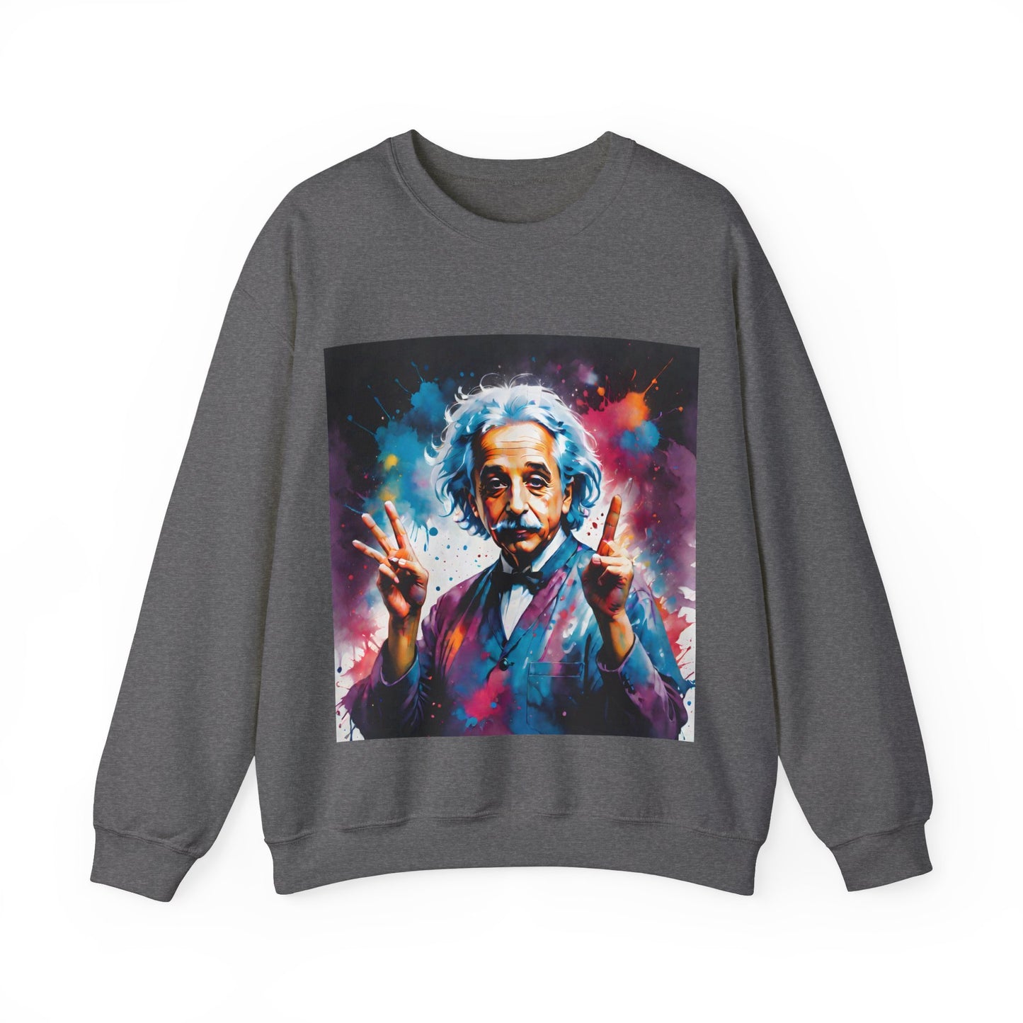 "The theory of everything" Single Print Unisex Heavy Blend™ Crewneck Sweatshirt