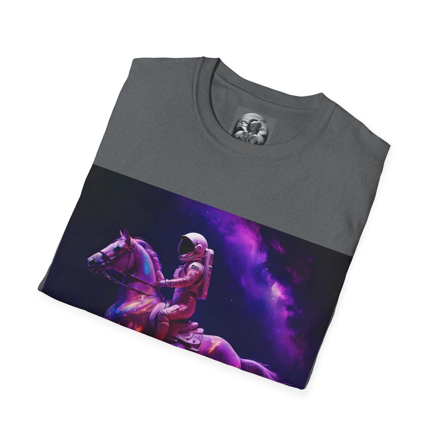 "Goodnight space cowboy" Single Print Unisex Softstyle T-Shirt