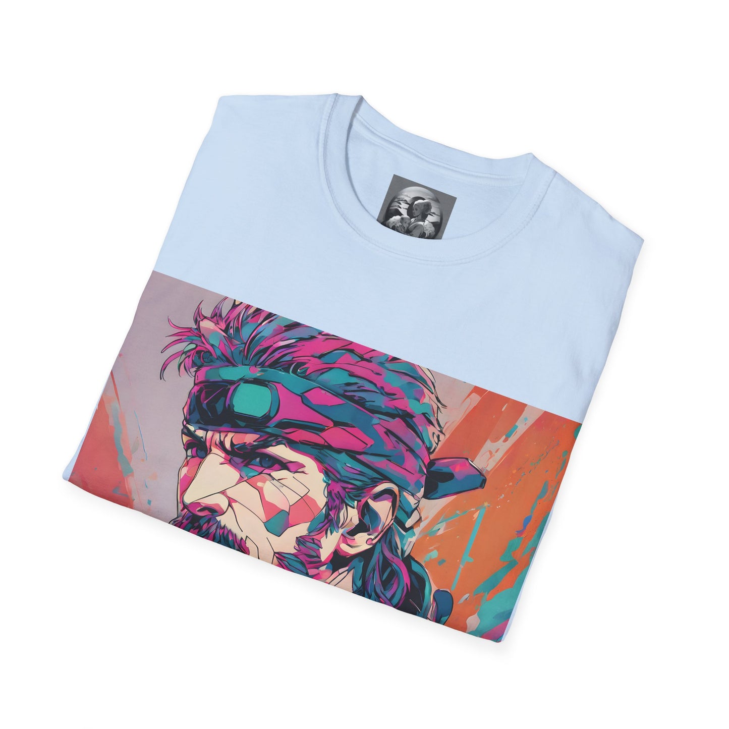 "Snake Eater" Single Print Unisex Softstyle T-Shirt