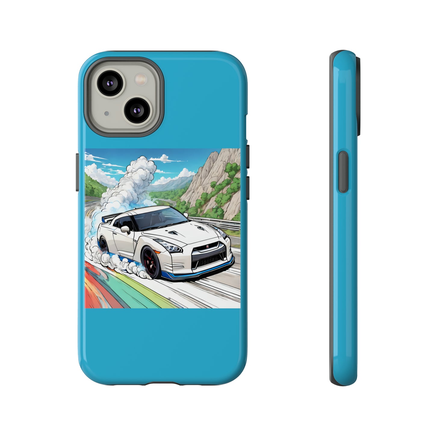 " Go, Go, Go Racing !!!!!!" Single Print Tough Cases