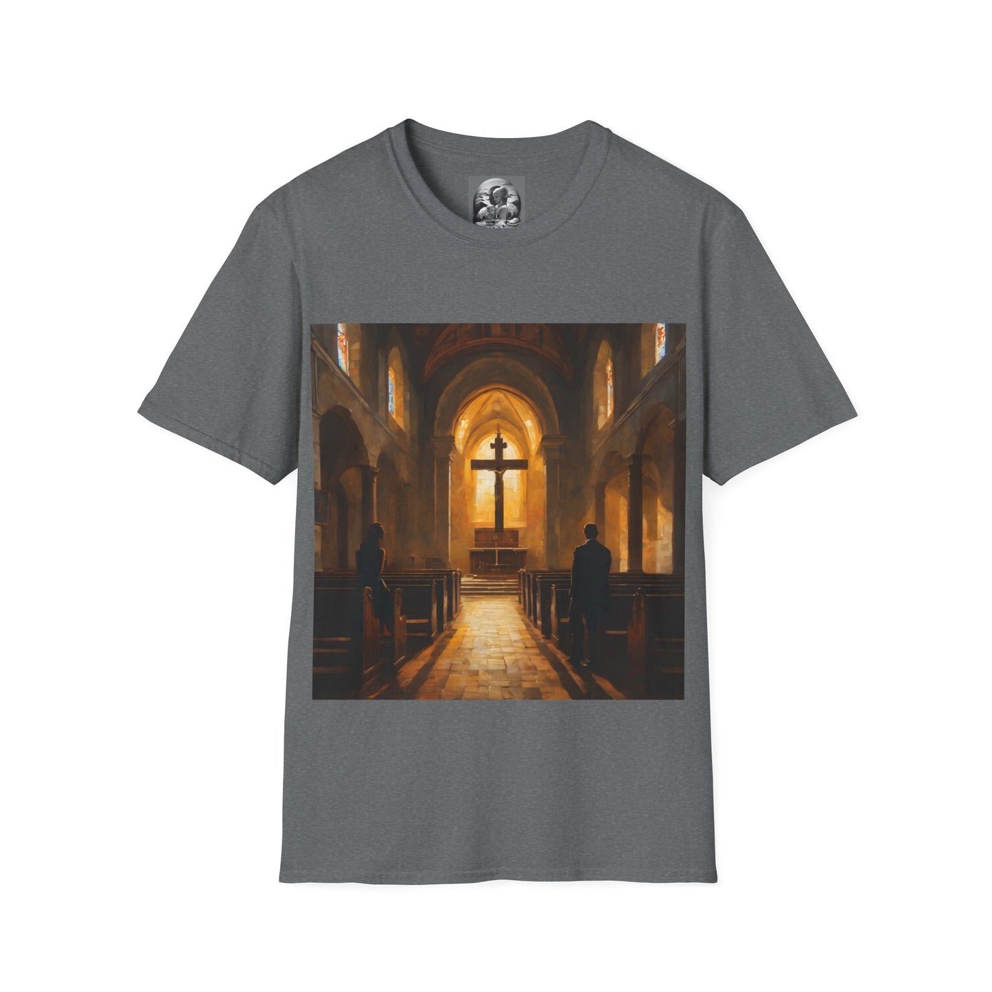 "In God we trust" Single Print Unisex Softstyle T-Shirt