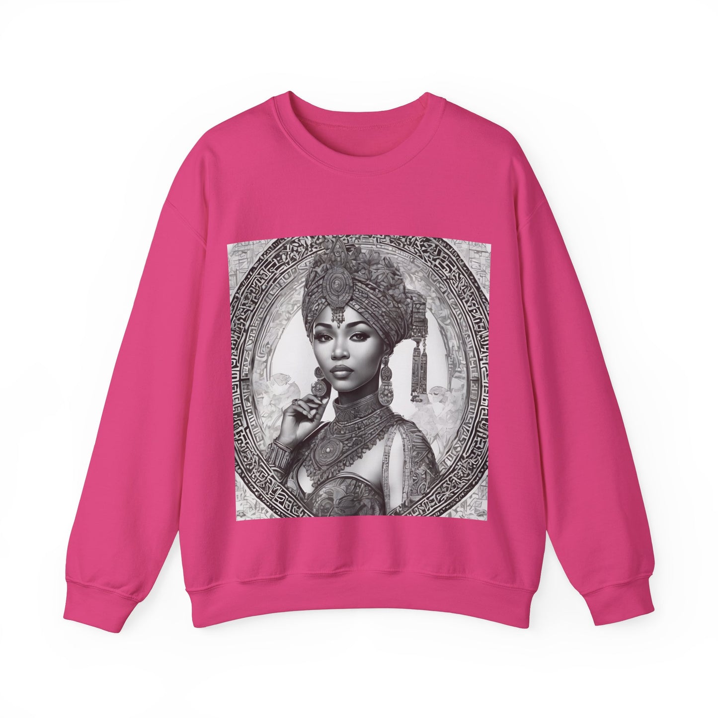 "Queen of Heritage" Unisex Heavy Blend™ Crewneck Sweatshirt