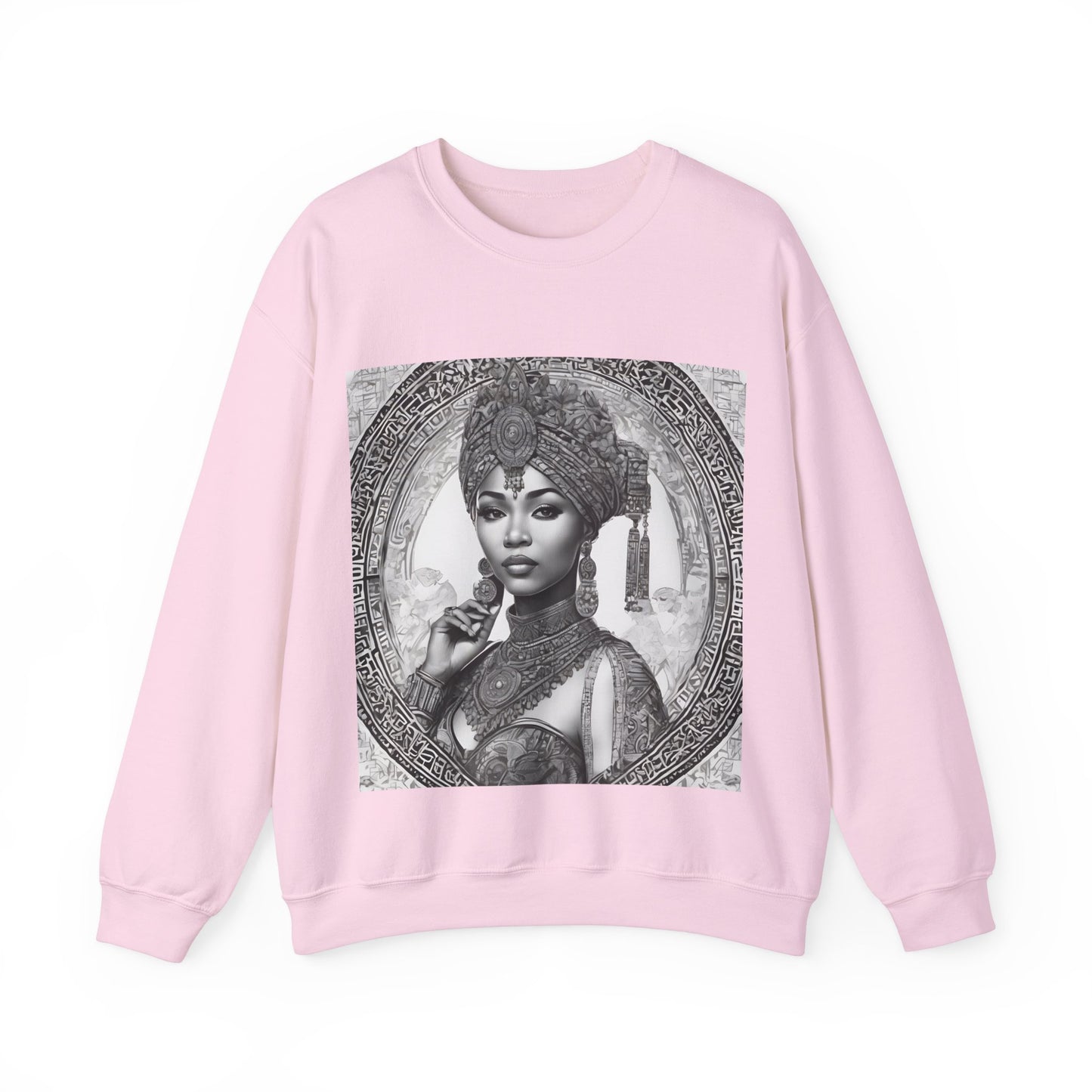 "Queen of Heritage" Unisex Heavy Blend™ Crewneck Sweatshirt