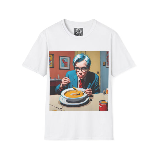 "Warhol: the abstract legend" Single Print Unisex Softstyle T-Shirt