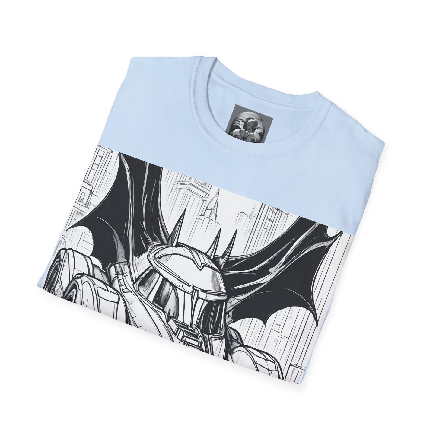 "Automobiliá de Chiroptera" Single Print Unisex Softstyle T-Shirt