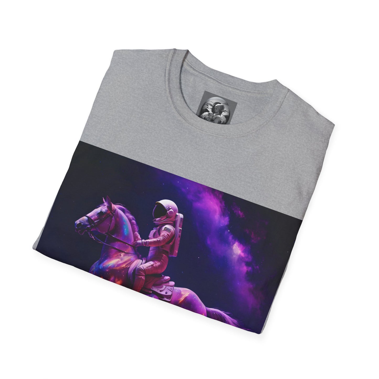 "Goodnight space cowboy" Single Print Unisex Softstyle T-Shirt