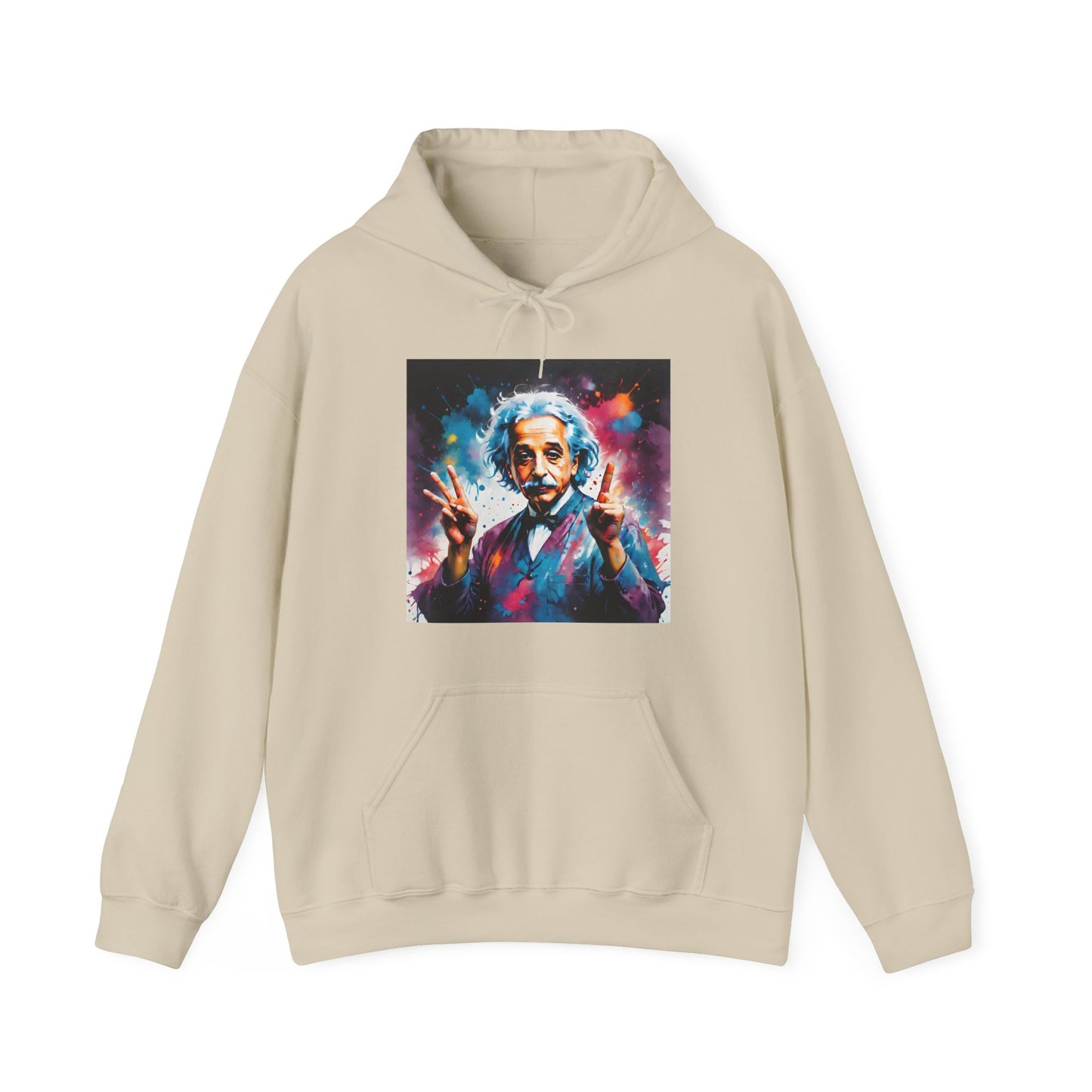 "Theory of everything" Single Print Unisex Heavy Blend™ Hooded Sweatshirt