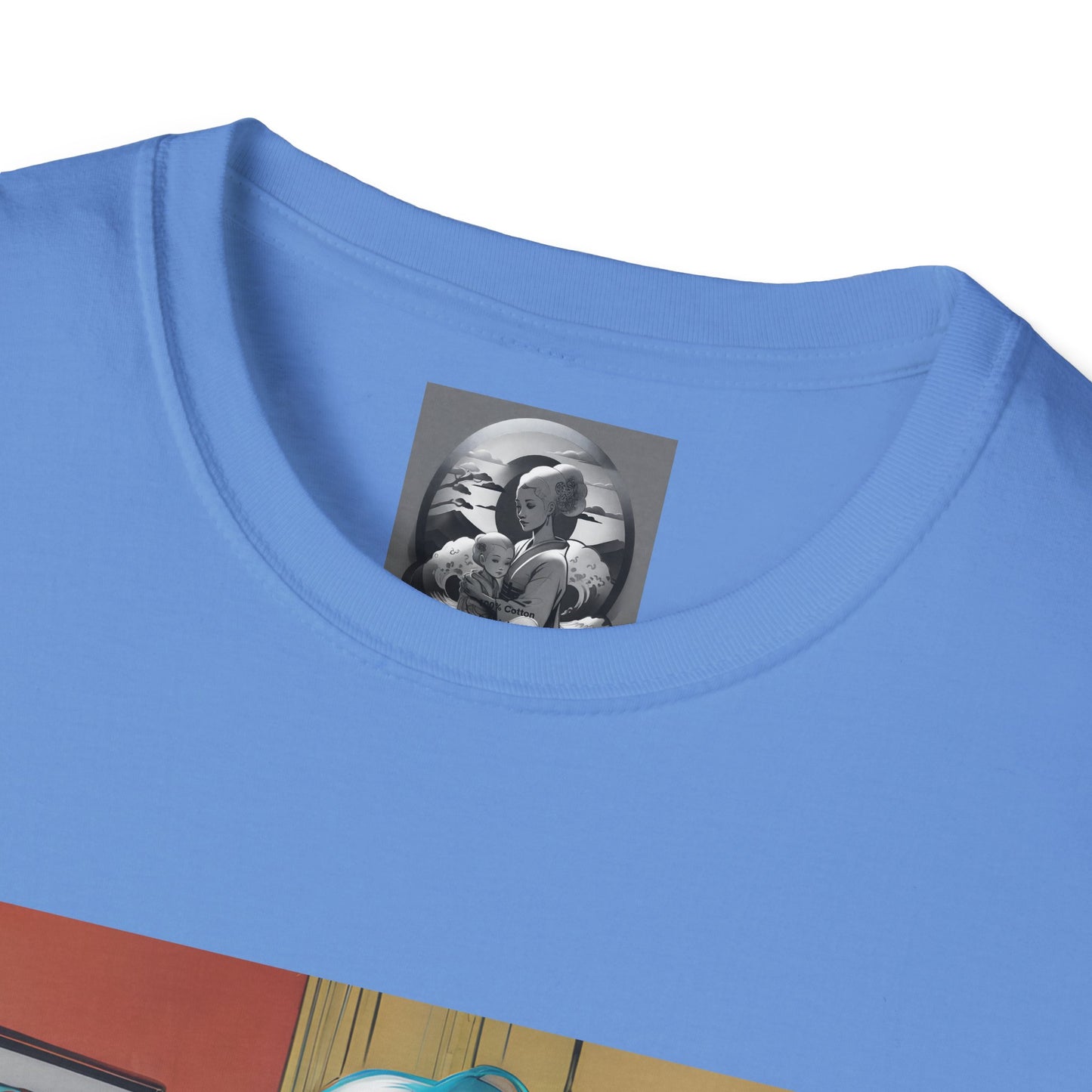 "Warhol: the abstract legend" Single Print Unisex Softstyle T-Shirt