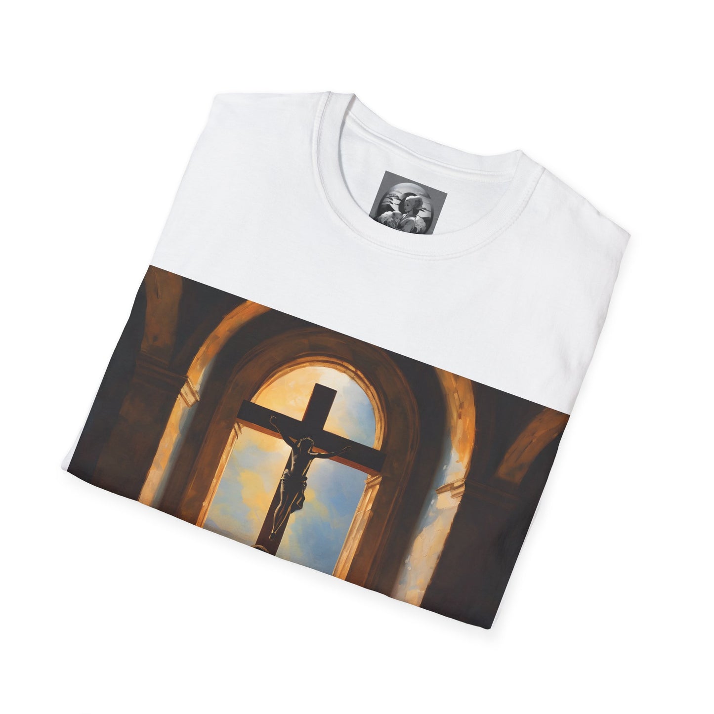 "In God we trust" Single Print Unisex Softstyle T-Shirt