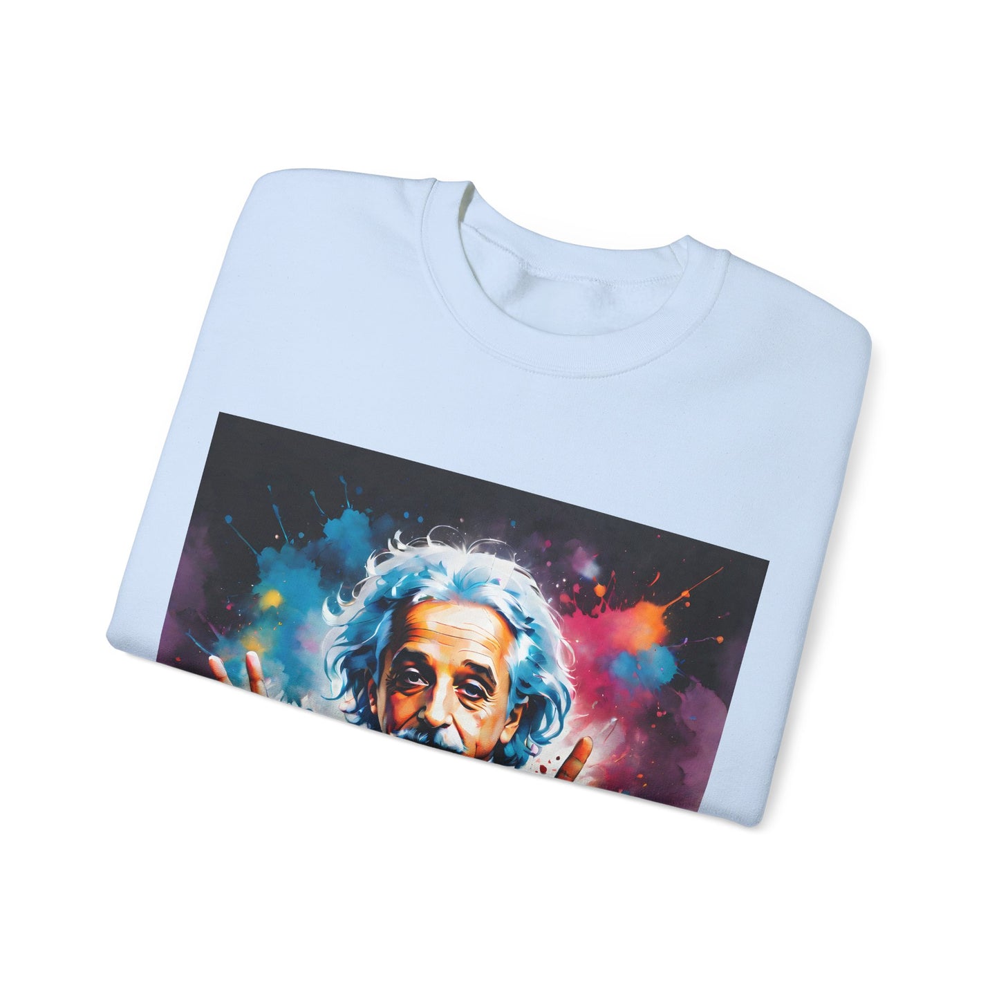 "The theory of everything" Single Print Unisex Heavy Blend™ Crewneck Sweatshirt