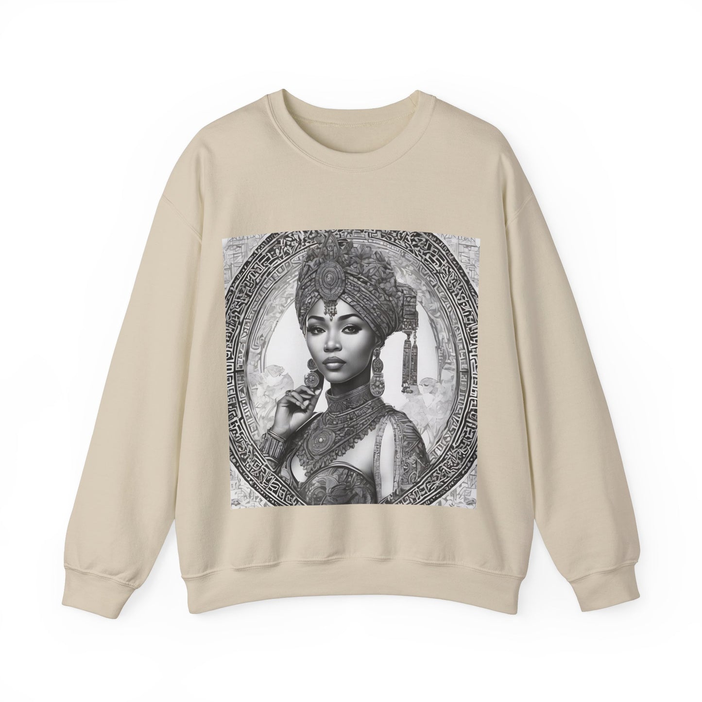 "Queen of Heritage" Unisex Heavy Blend™ Crewneck Sweatshirt