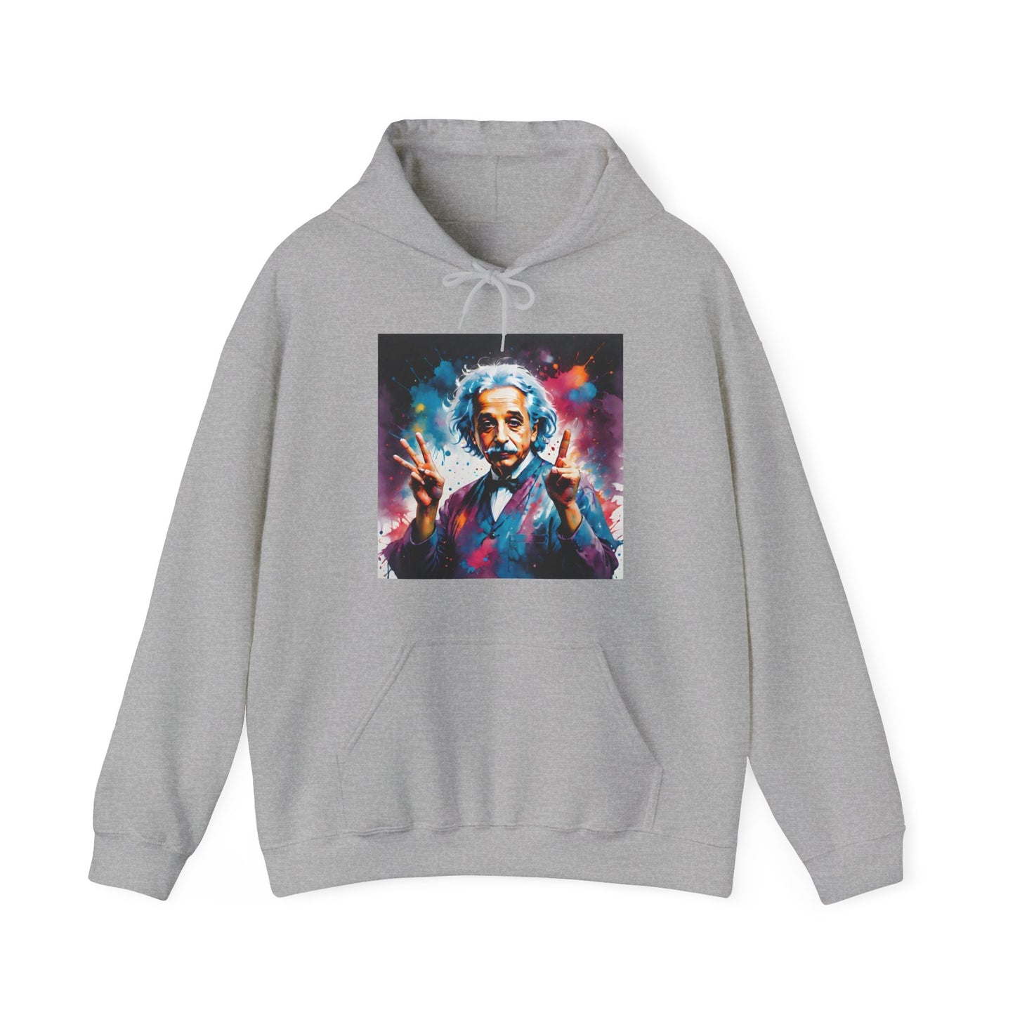 "The theory of everything" Single Print Unisex Heavy Blend™ Hooded Sweatshirt