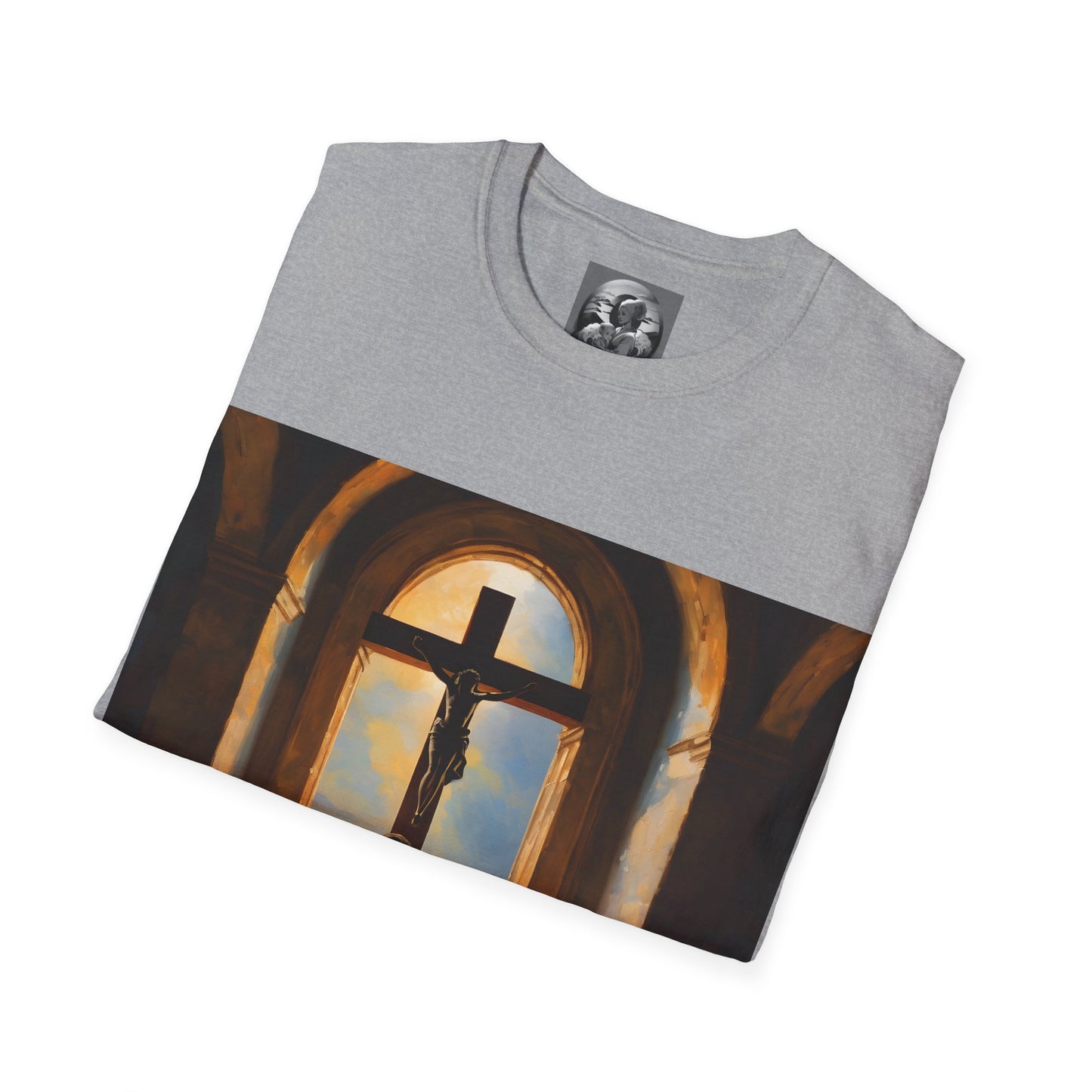 "In God we trust" Single Print Unisex Softstyle T-Shirt