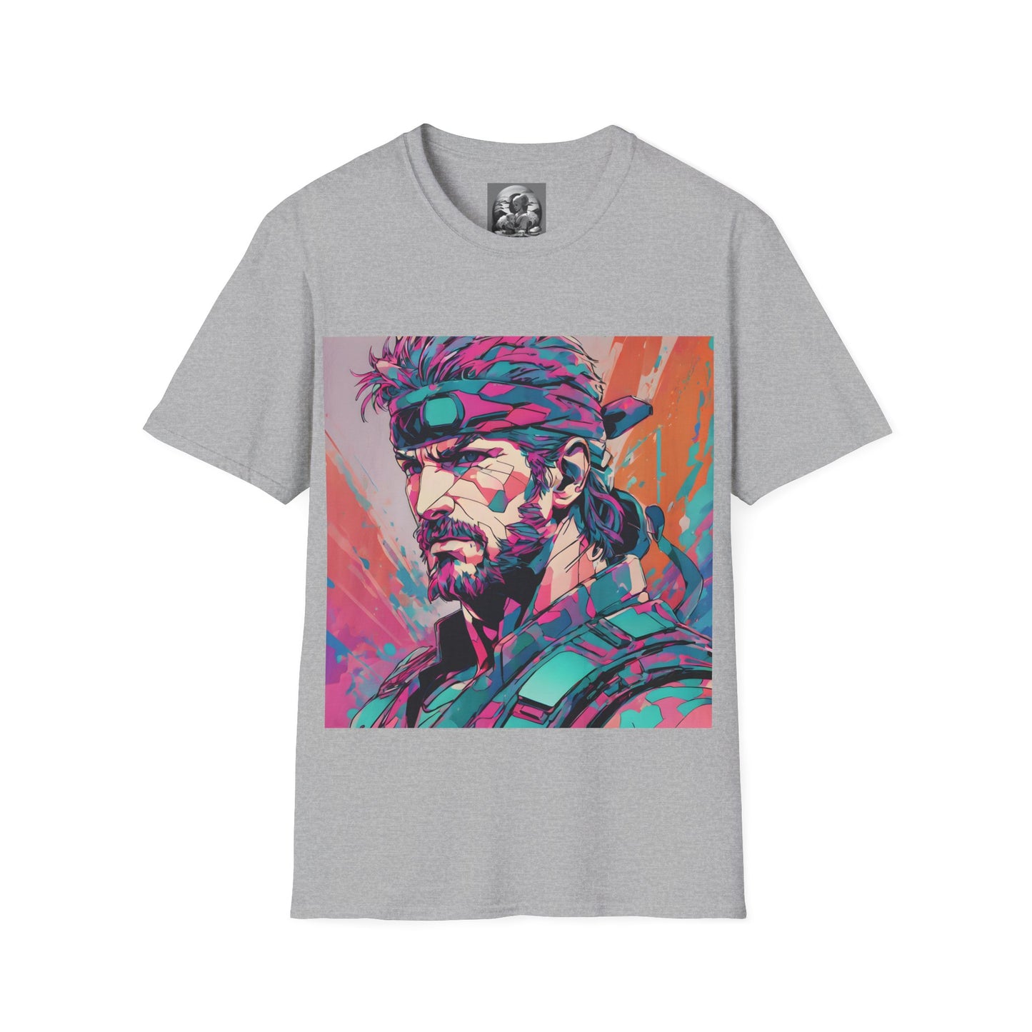 "Snake Eater" Single Print Unisex Softstyle T-Shirt