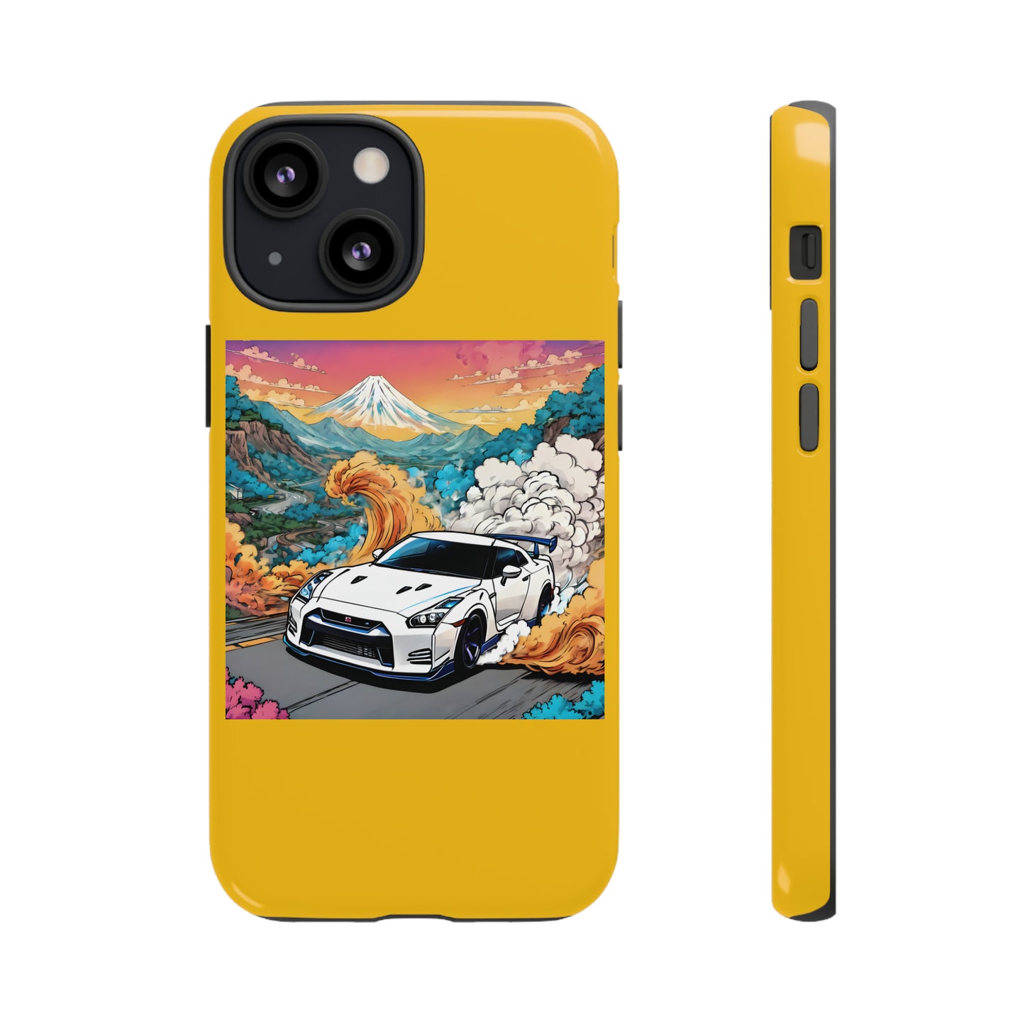 " Go, Go, Go Racing !!!!!!" Single Print Tough Cases