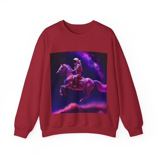 "Goodnight space cowboy" Single Print Unisex Heavy Blend™ Crewneck Sweatshirt