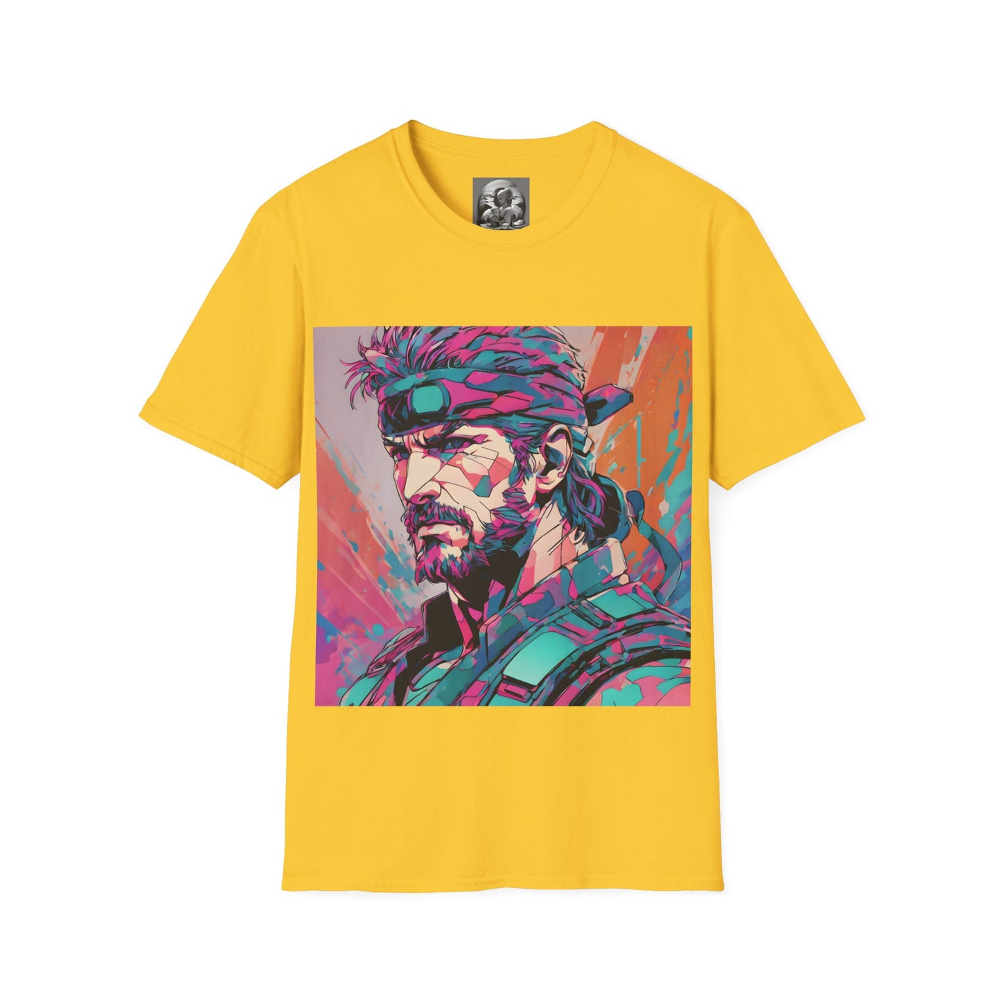 "Snake Eater" Single Print Unisex Softstyle T-Shirt