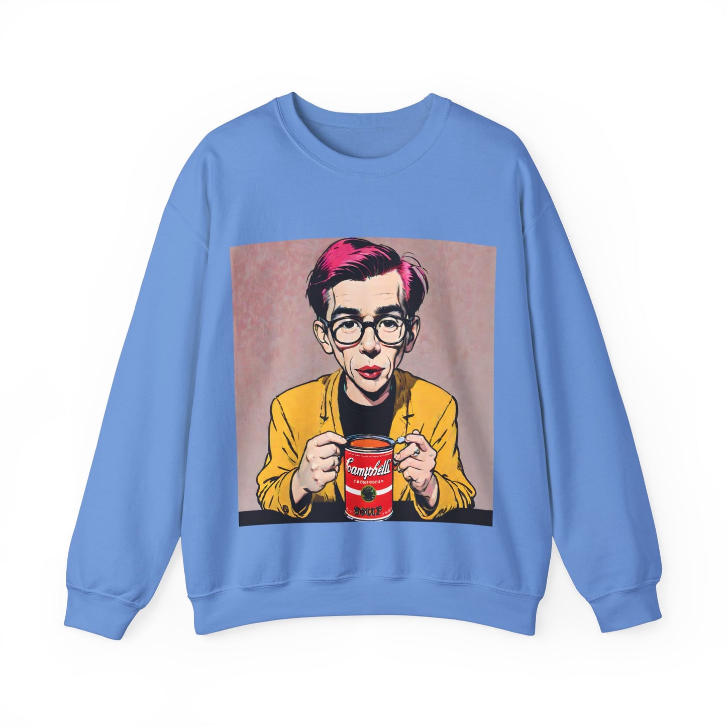 "Warhol: the abstract legend" Single Print Unisex Heavy Blend™ Crewneck Sweatshirt