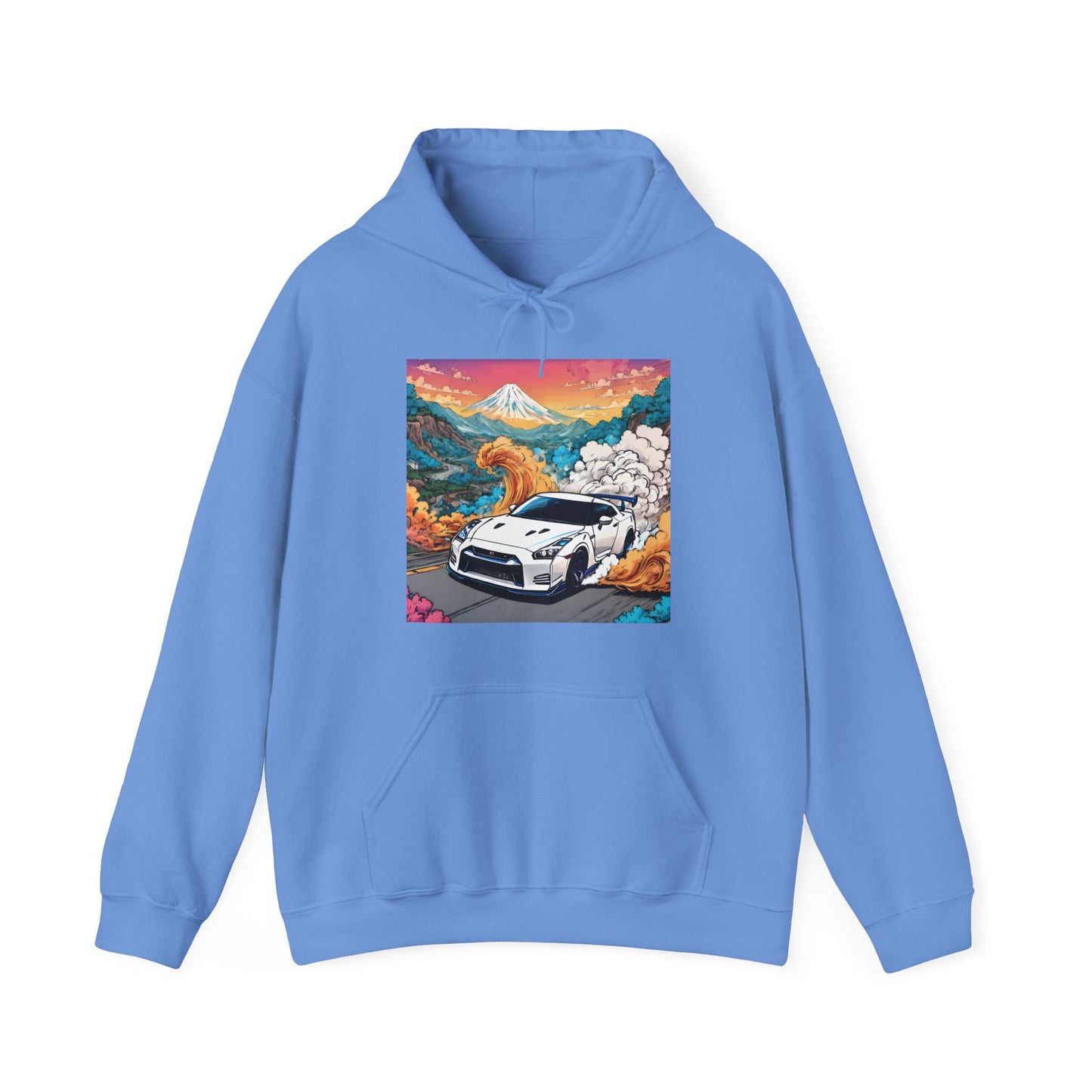 " Go, Go, Go Racing !!!!!!" Single Print Unisex Heavy Blend™ Hooded Sweatshirt