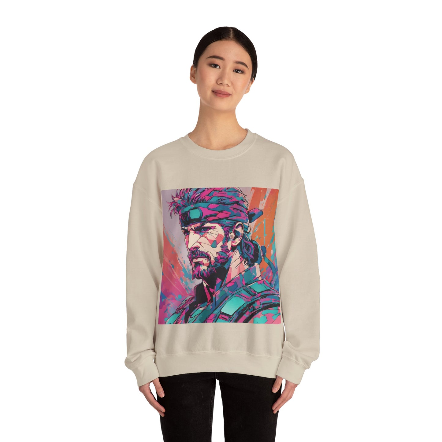 "Snake Eater" Single Print Unisex Heavy Blend™ Crewneck Sweatshirt