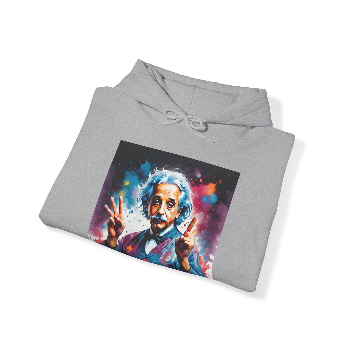 "The theory of everything" Single Print Unisex Heavy Blend™ Hooded Sweatshirt