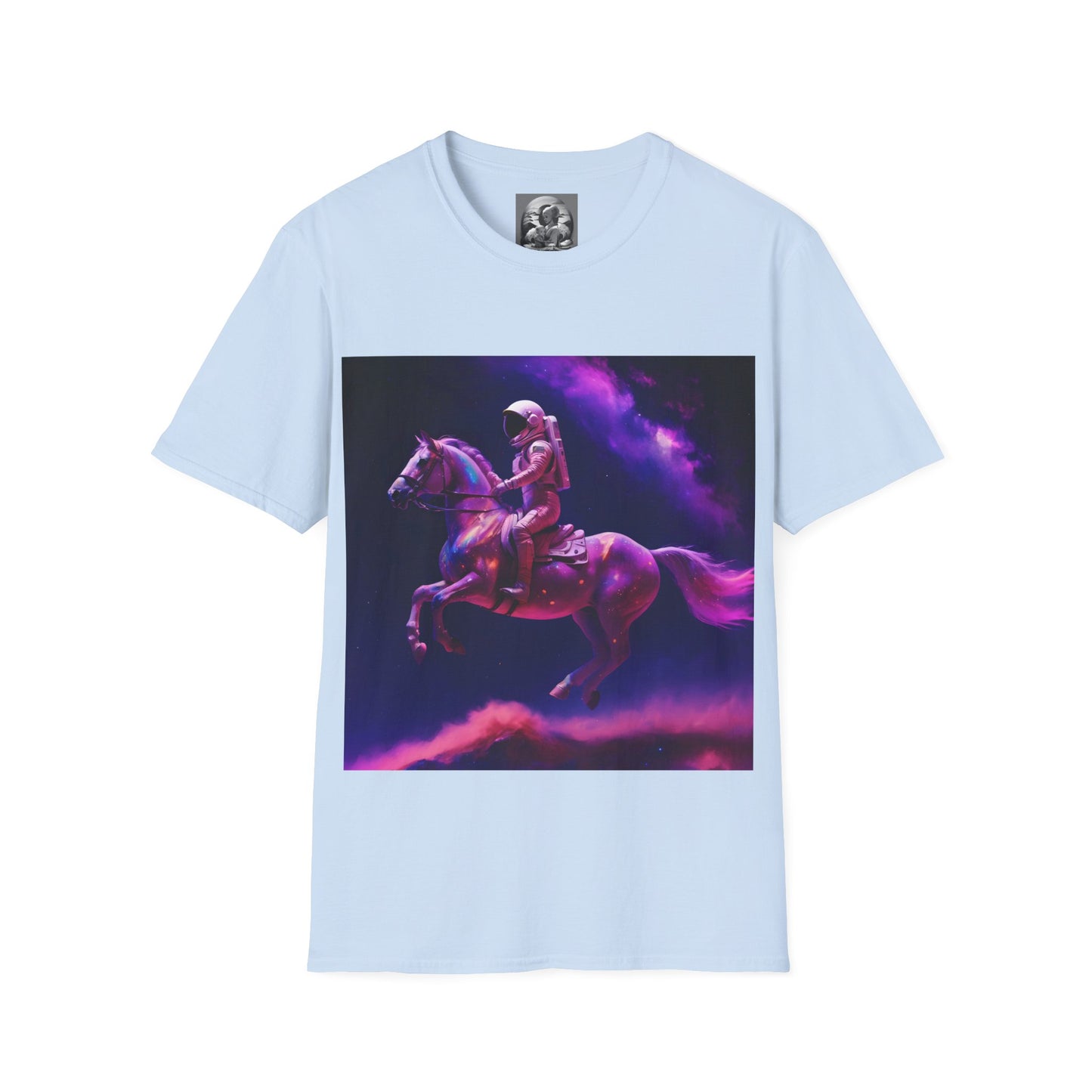 "Goodnight space cowboy" Single Print Unisex Softstyle T-Shirt