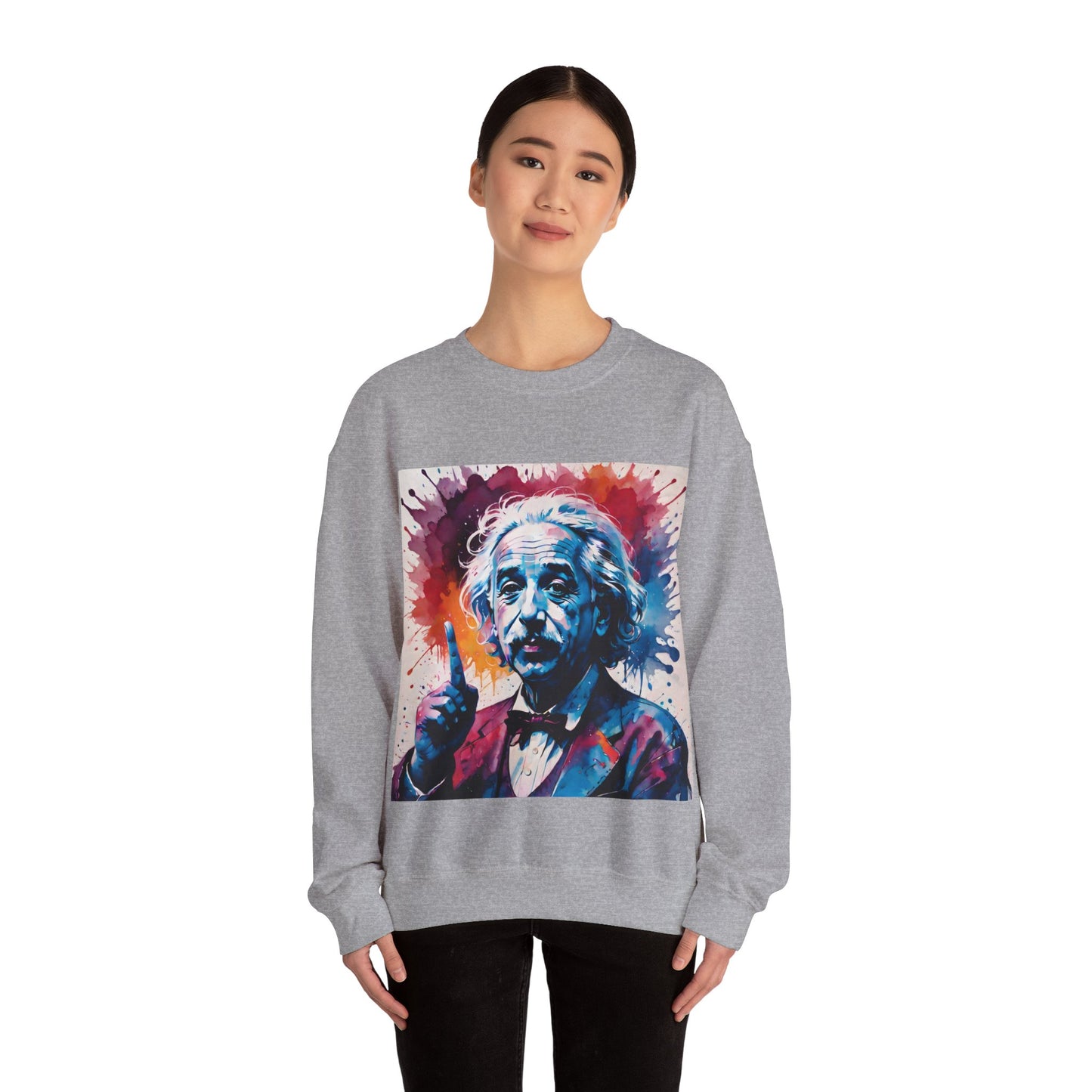 "The theory of everything" Single Print Unisex Heavy Blend™ Crewneck Sweatshirt