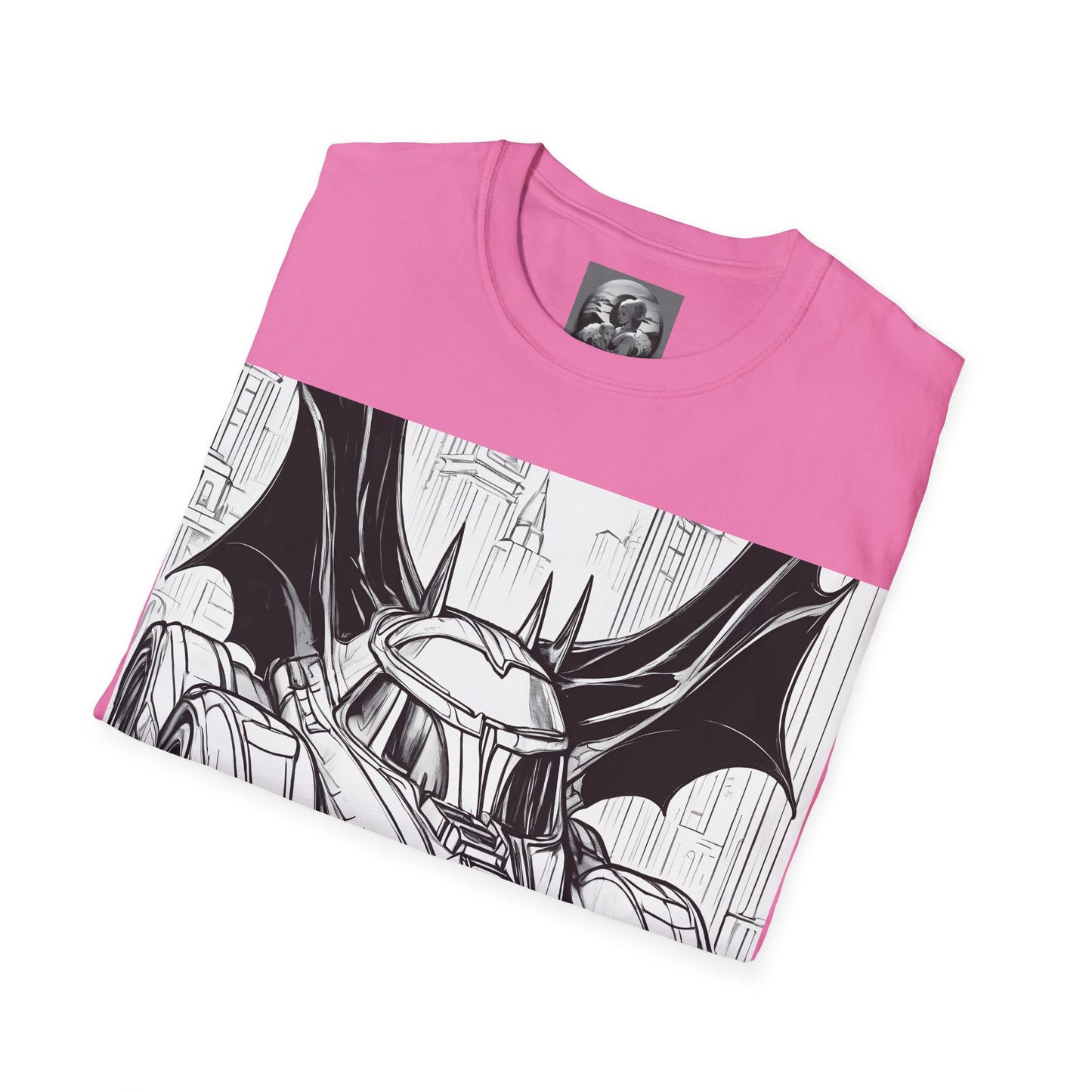 "Automobiliá de Chiroptera" Single Print Unisex Softstyle T-Shirt